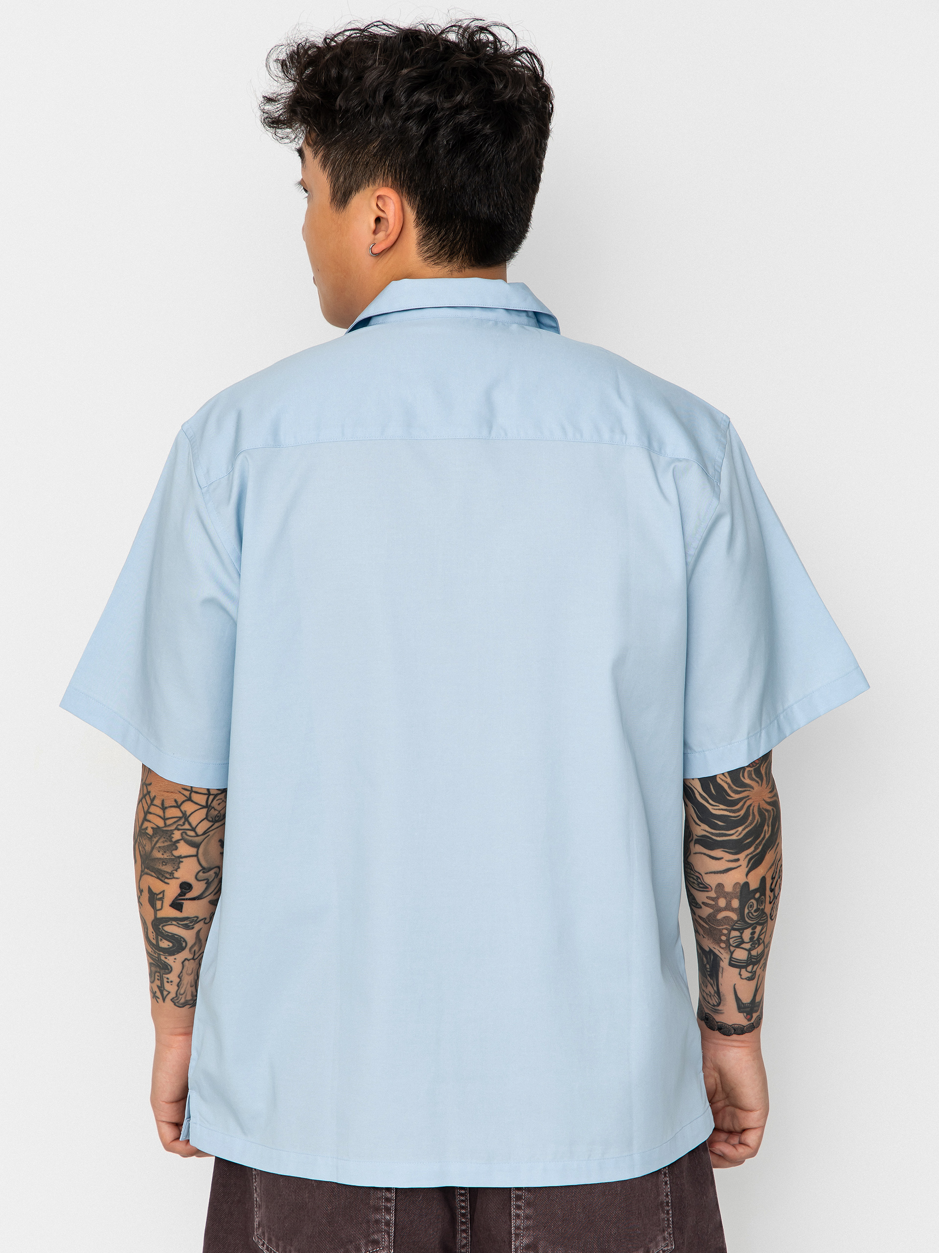 Cămașă Carhartt WIP Delray (icaria/white)