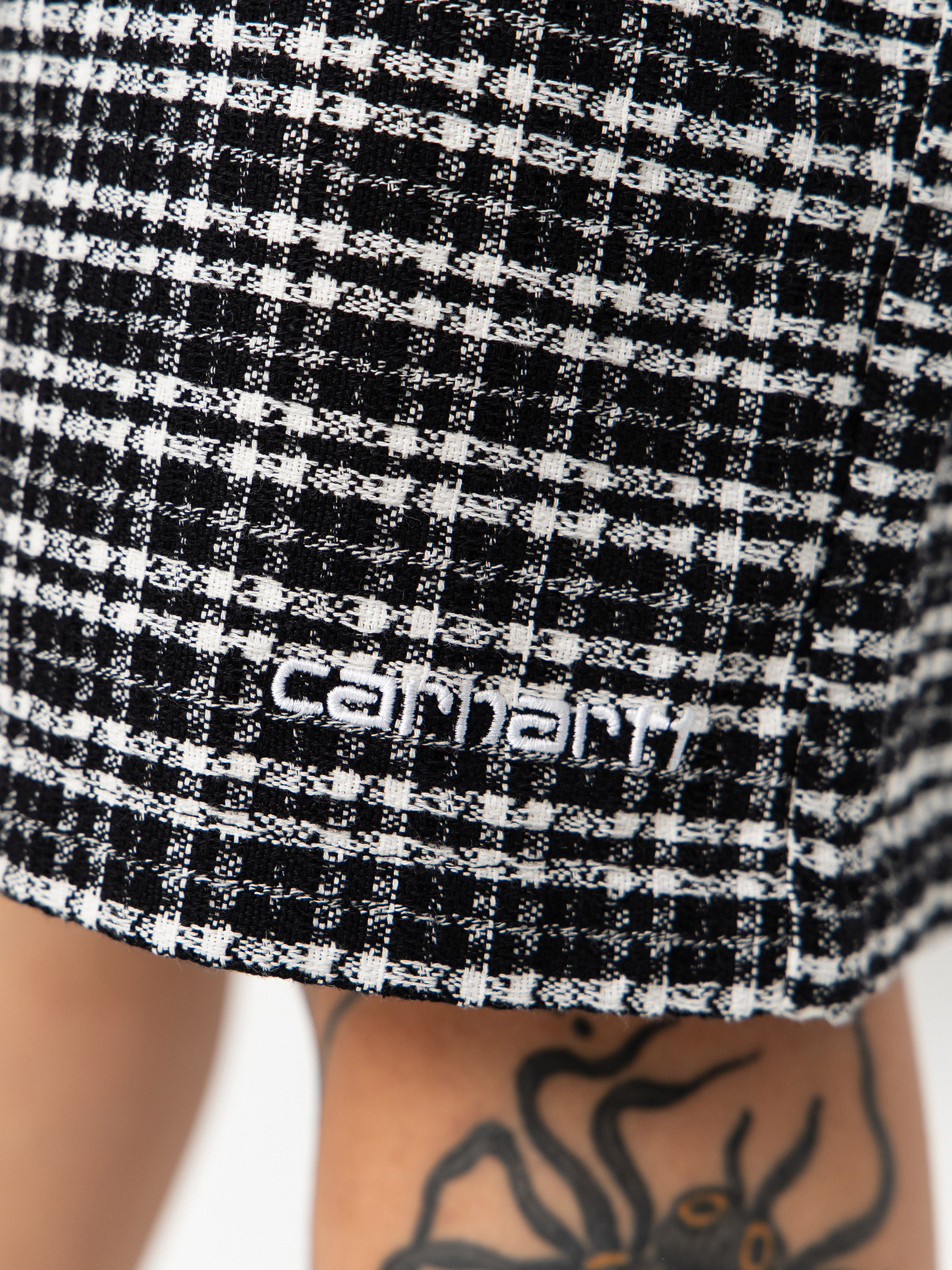 Pantaloni scurți Carhartt WIP Kander (kander check/black)