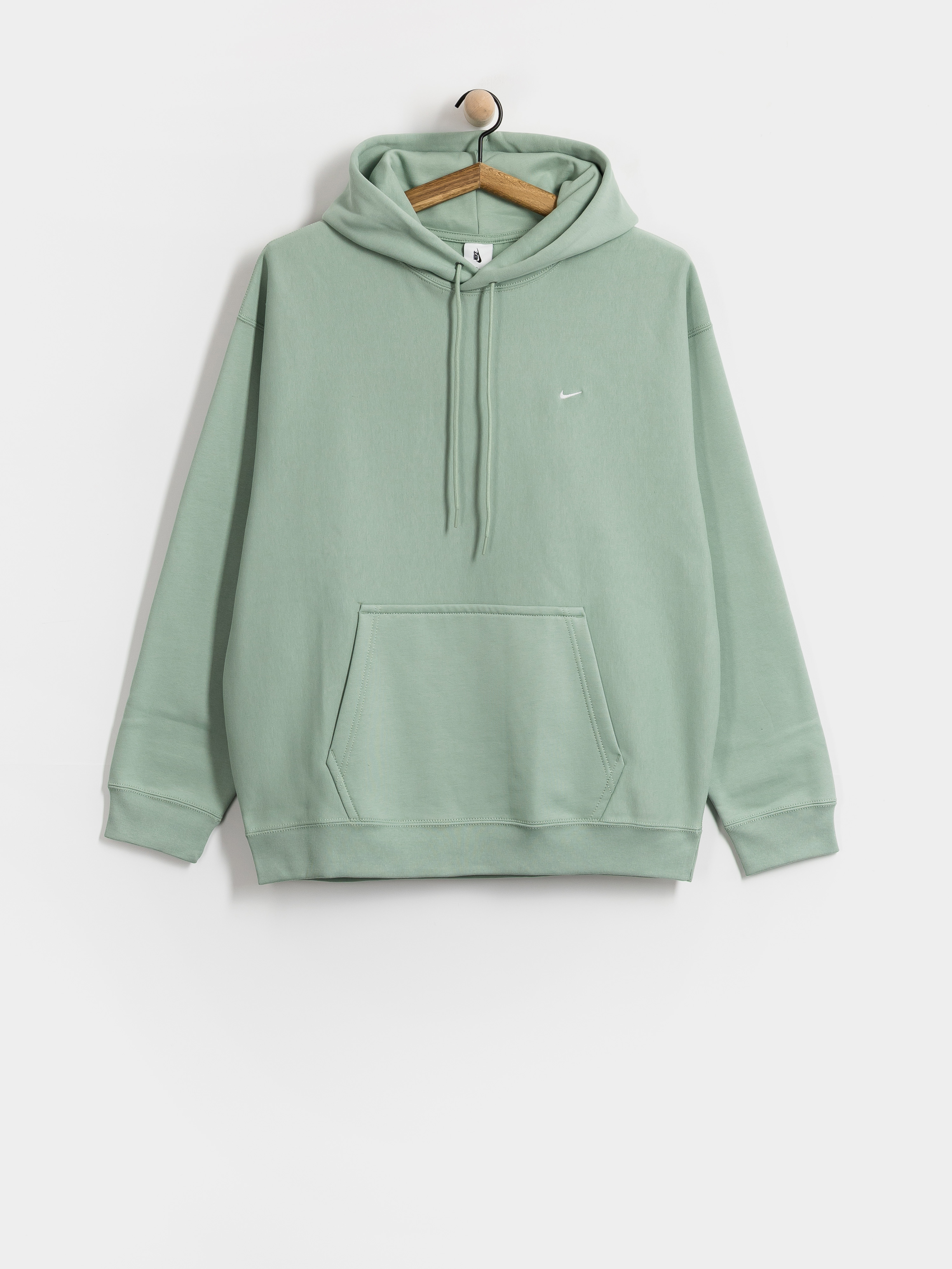 Hanorac cu glugă Nike SB Solo Swoosh HD (steam/white)