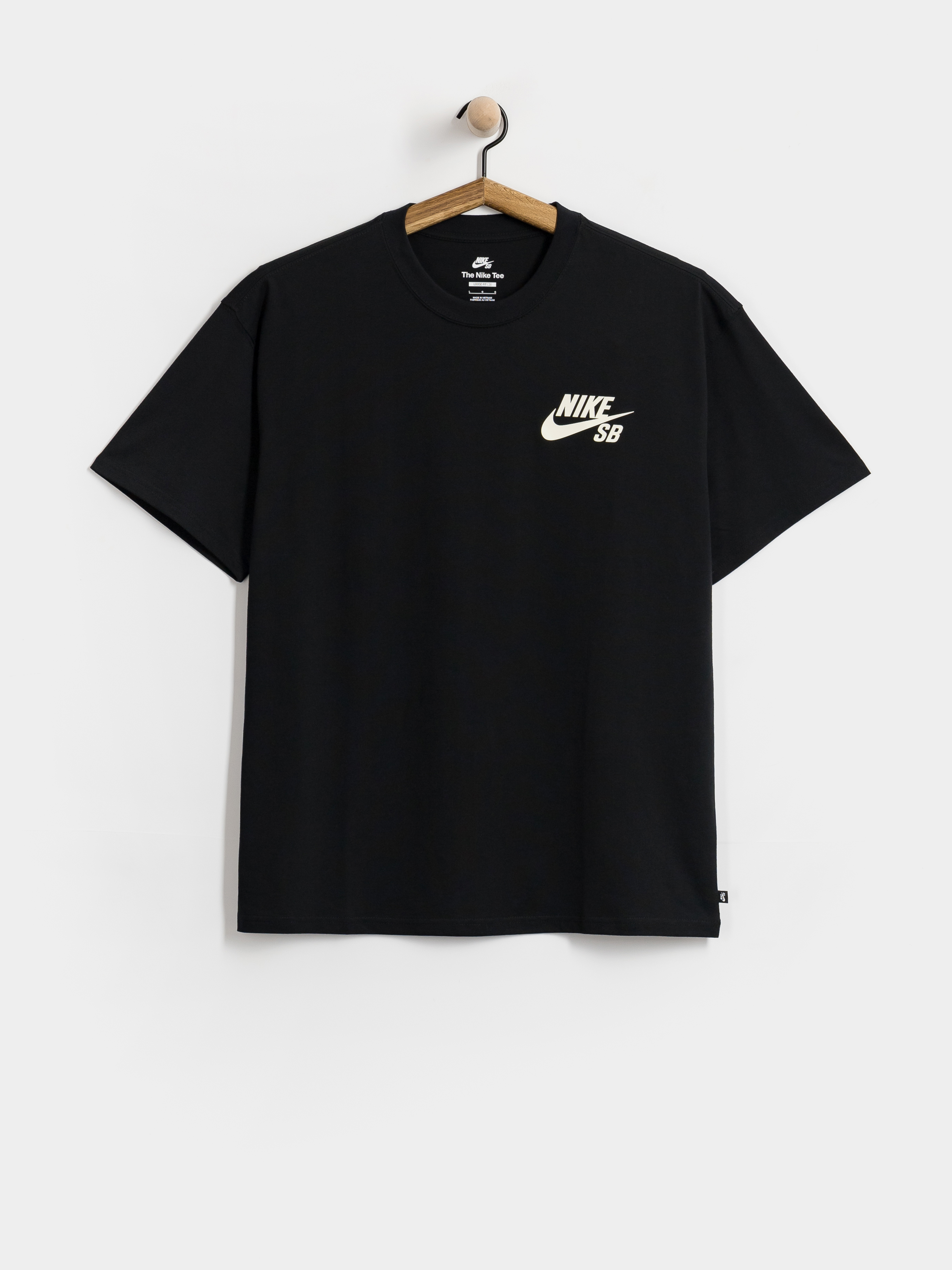 Tricou Nike SB Logo (black/coconut milk)