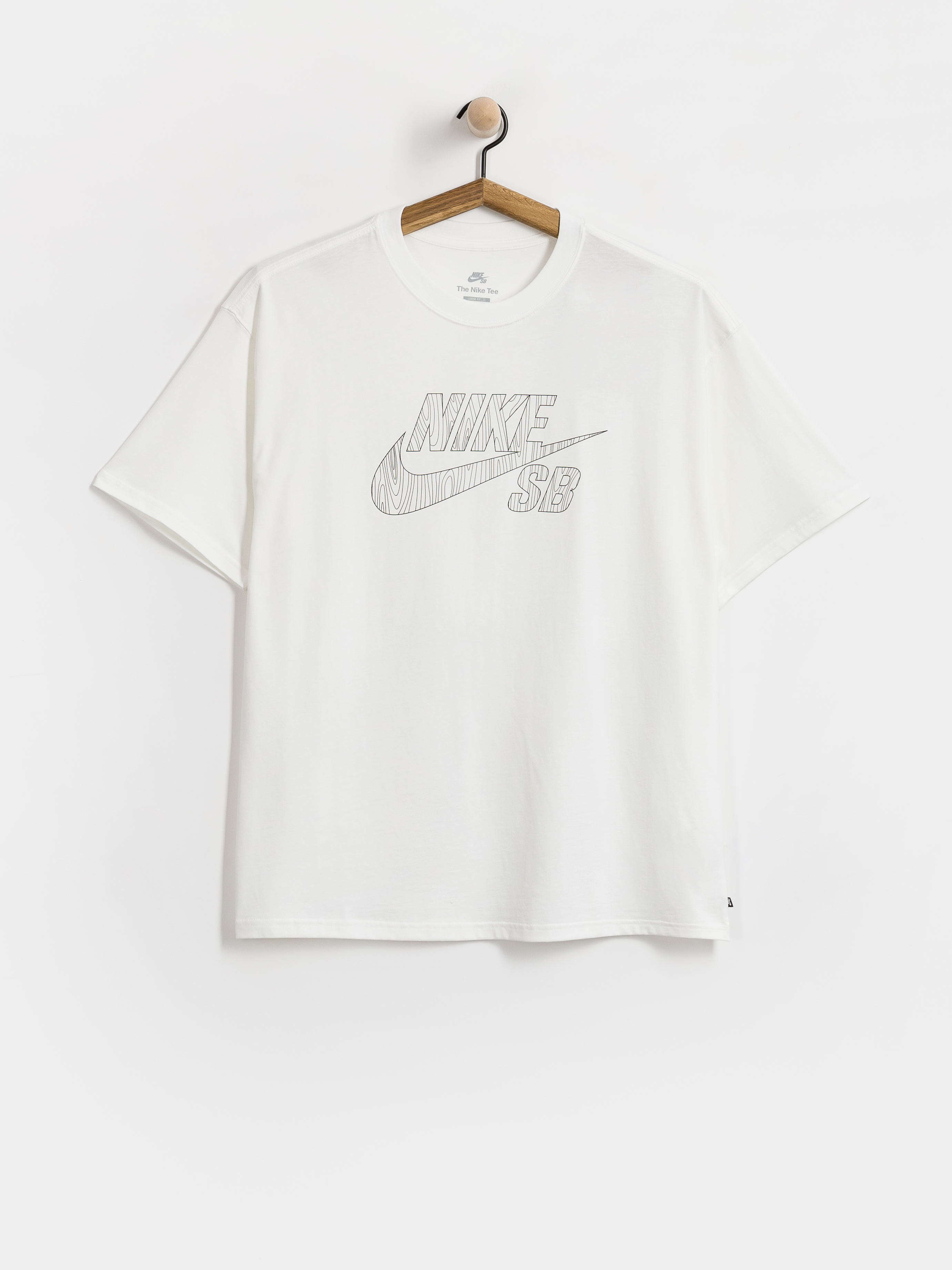 Tricou Nike SB Logo SB (white/black)