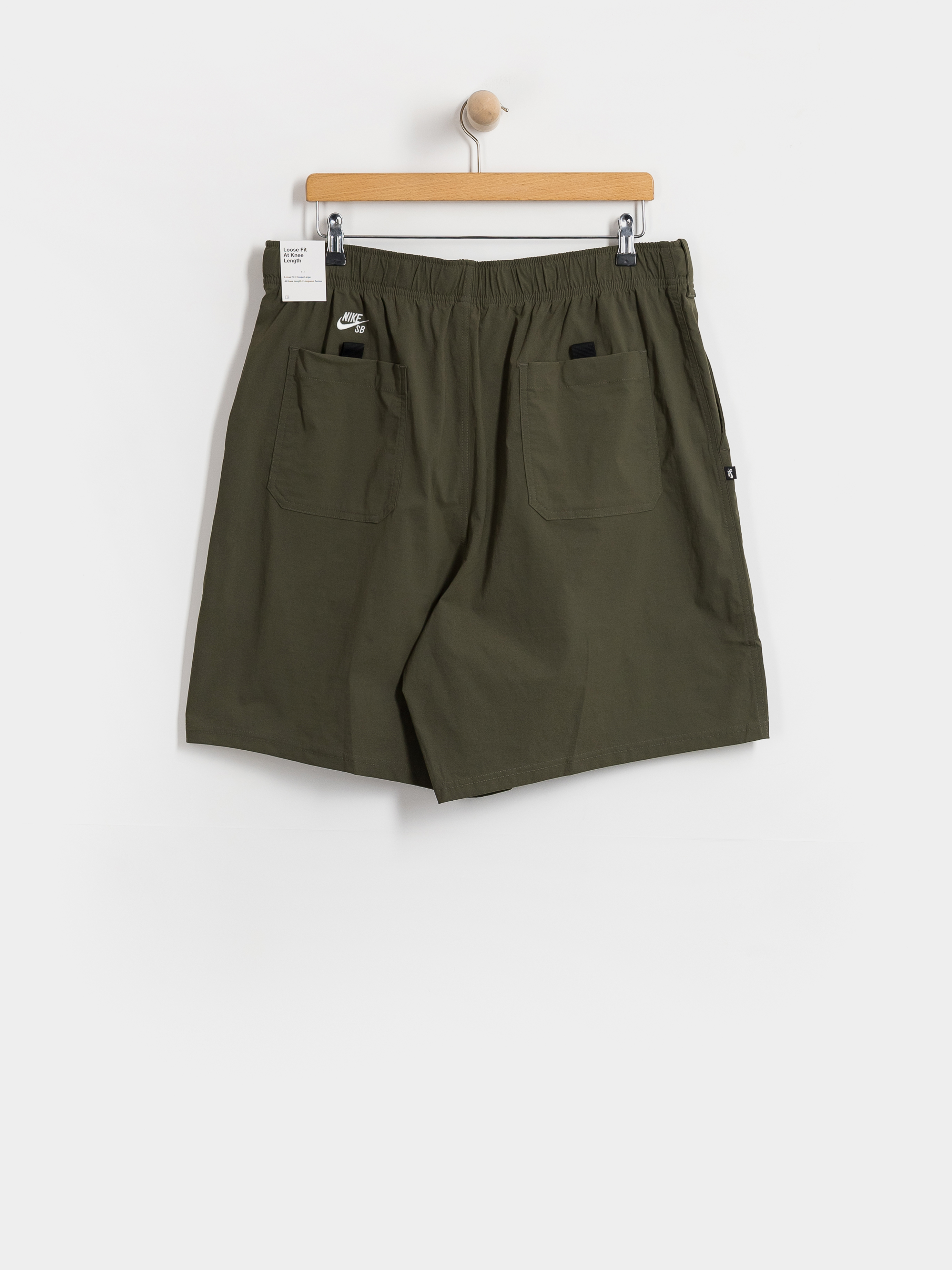 Pantaloni scurți Nike SB 9er (cargo khaki/white)