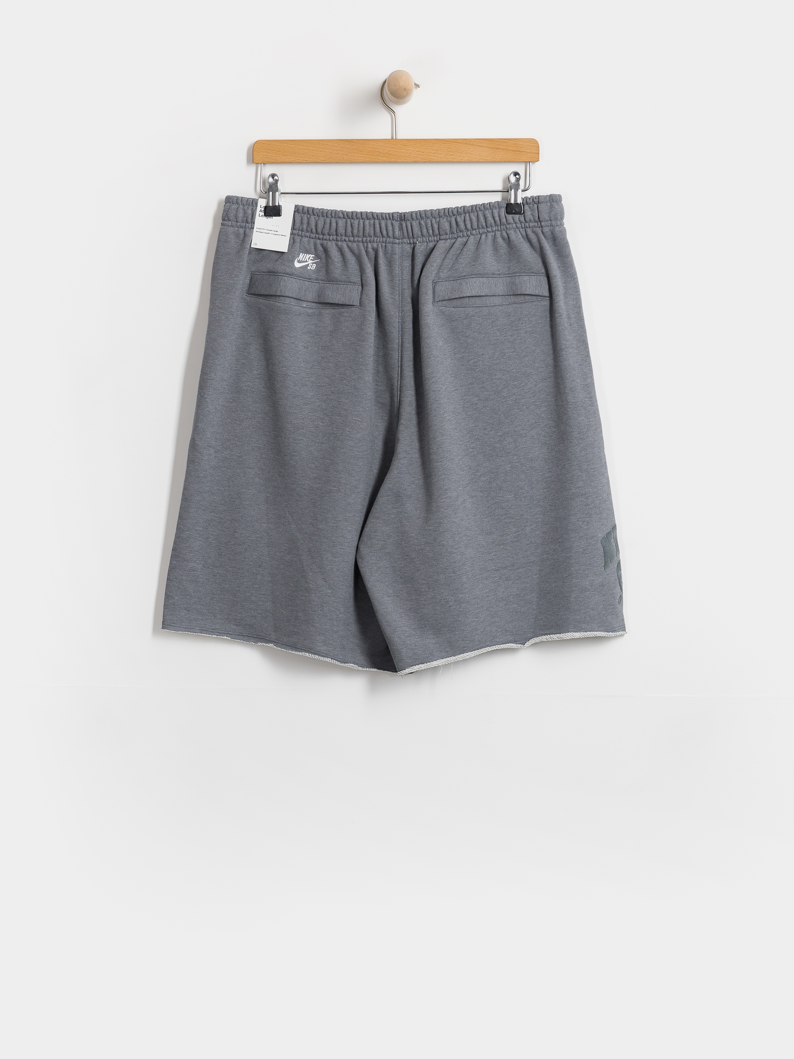 Pantaloni scurți Nike SB Gfx Flc (cool grey/htr/white)