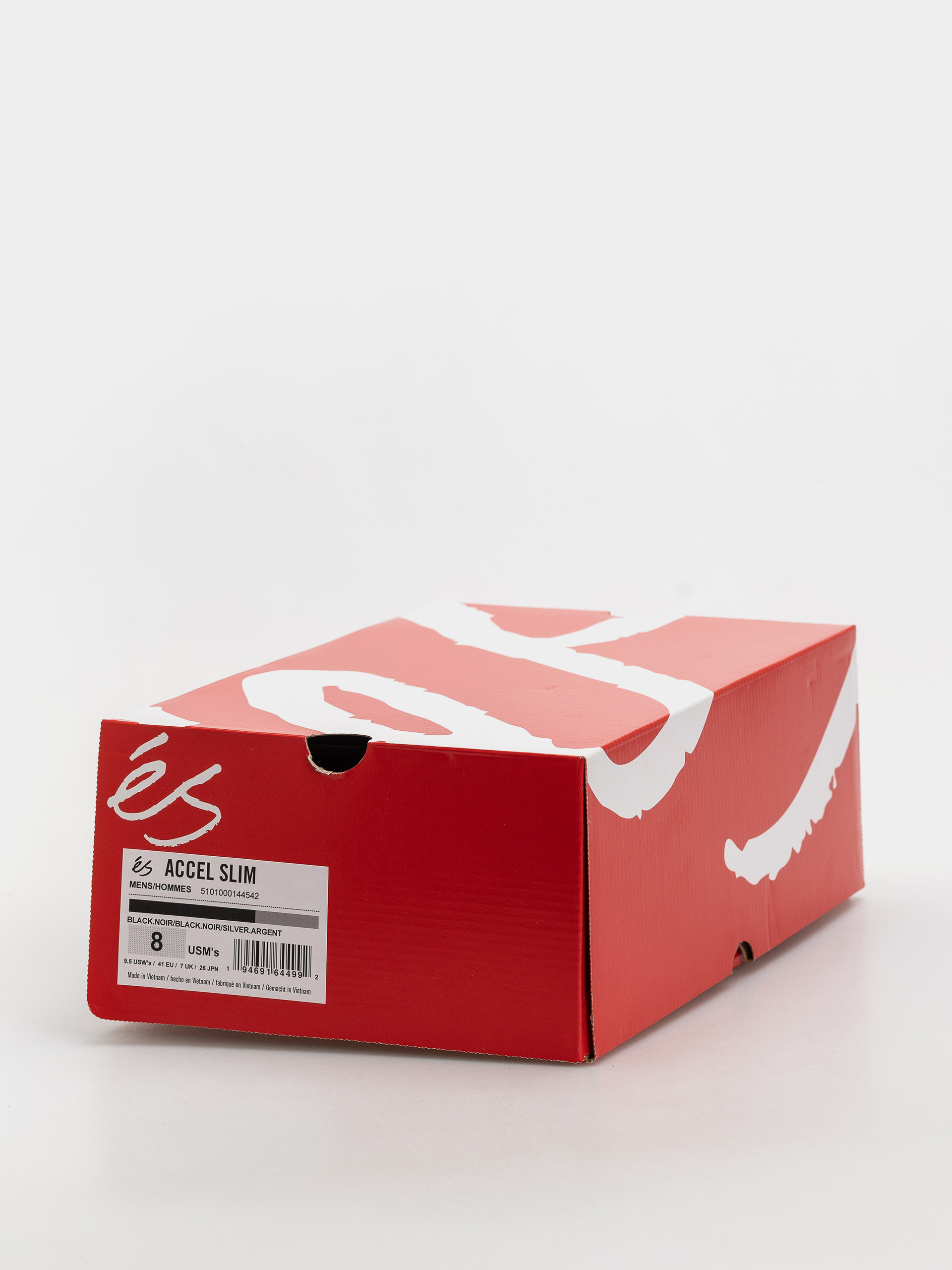 Pantofi eS Accel Slim (black/black/silver)