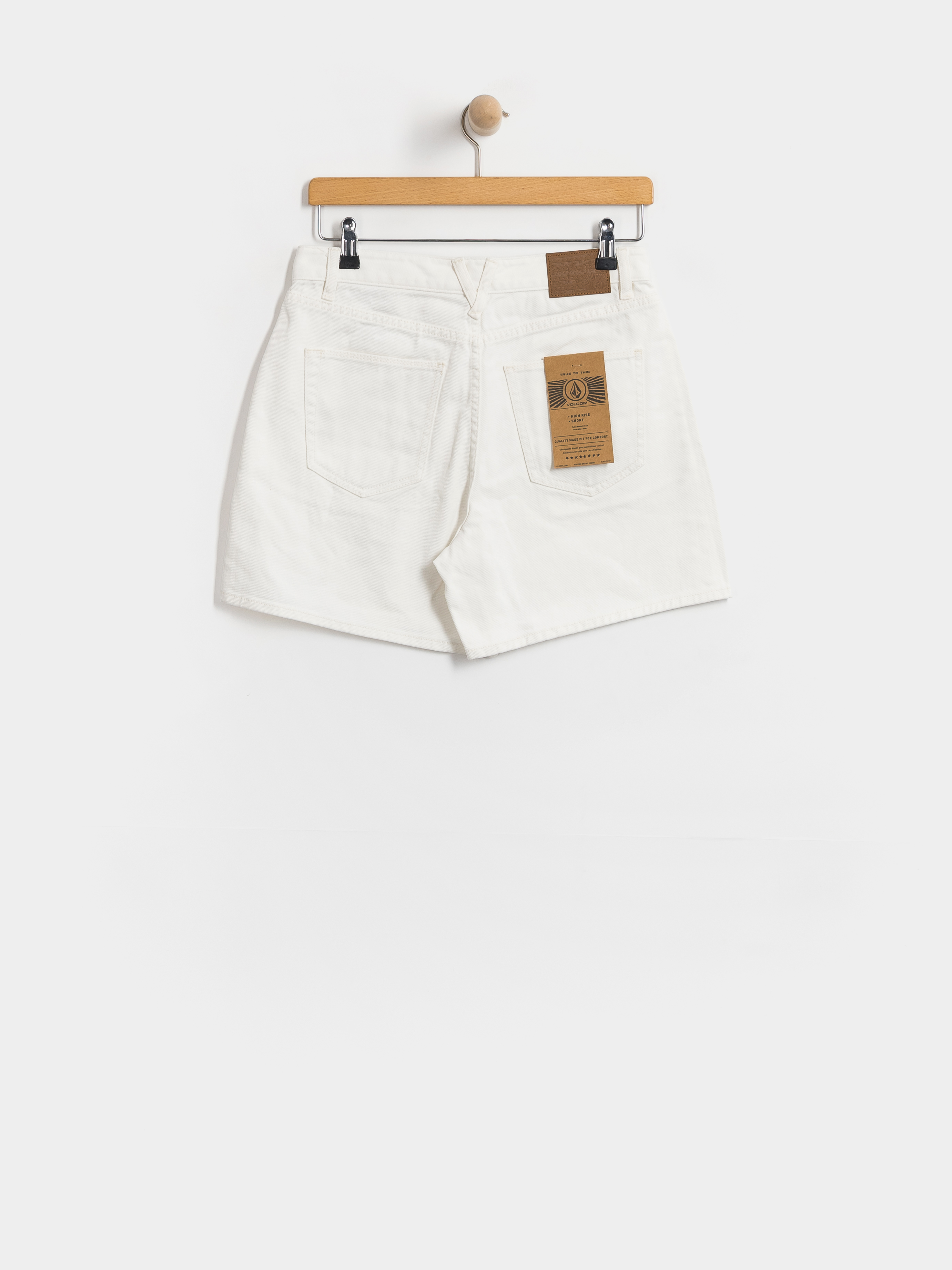Pantaloni scurți Volcom Stoned Bf Wmn (vintage white)