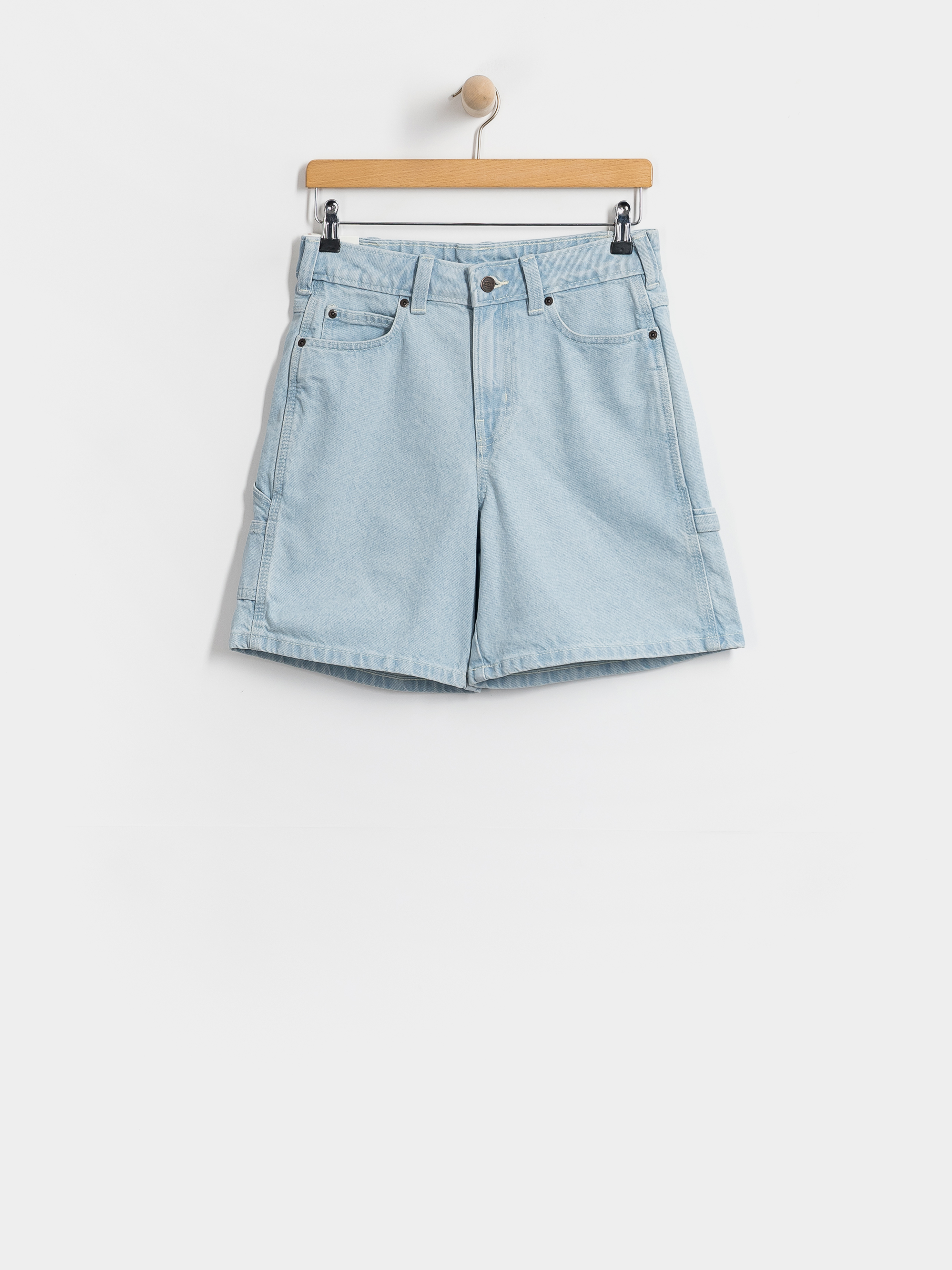 Pantaloni scurți Dickies 993 7 Inch Carpenter Wmn (vintage aged blue)