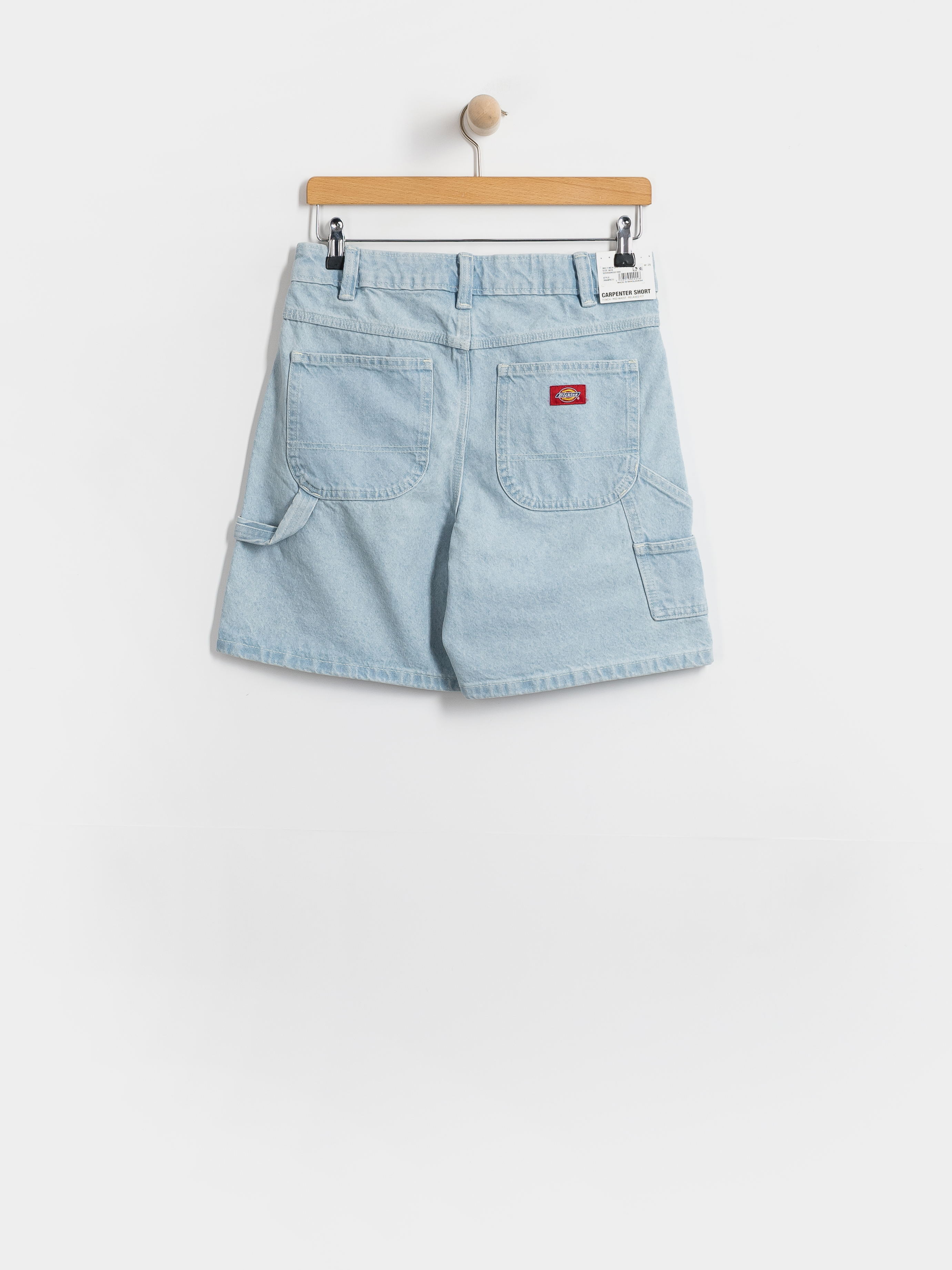 Pantaloni scurți Dickies 993 7 Inch Carpenter Wmn (vintage aged blue)