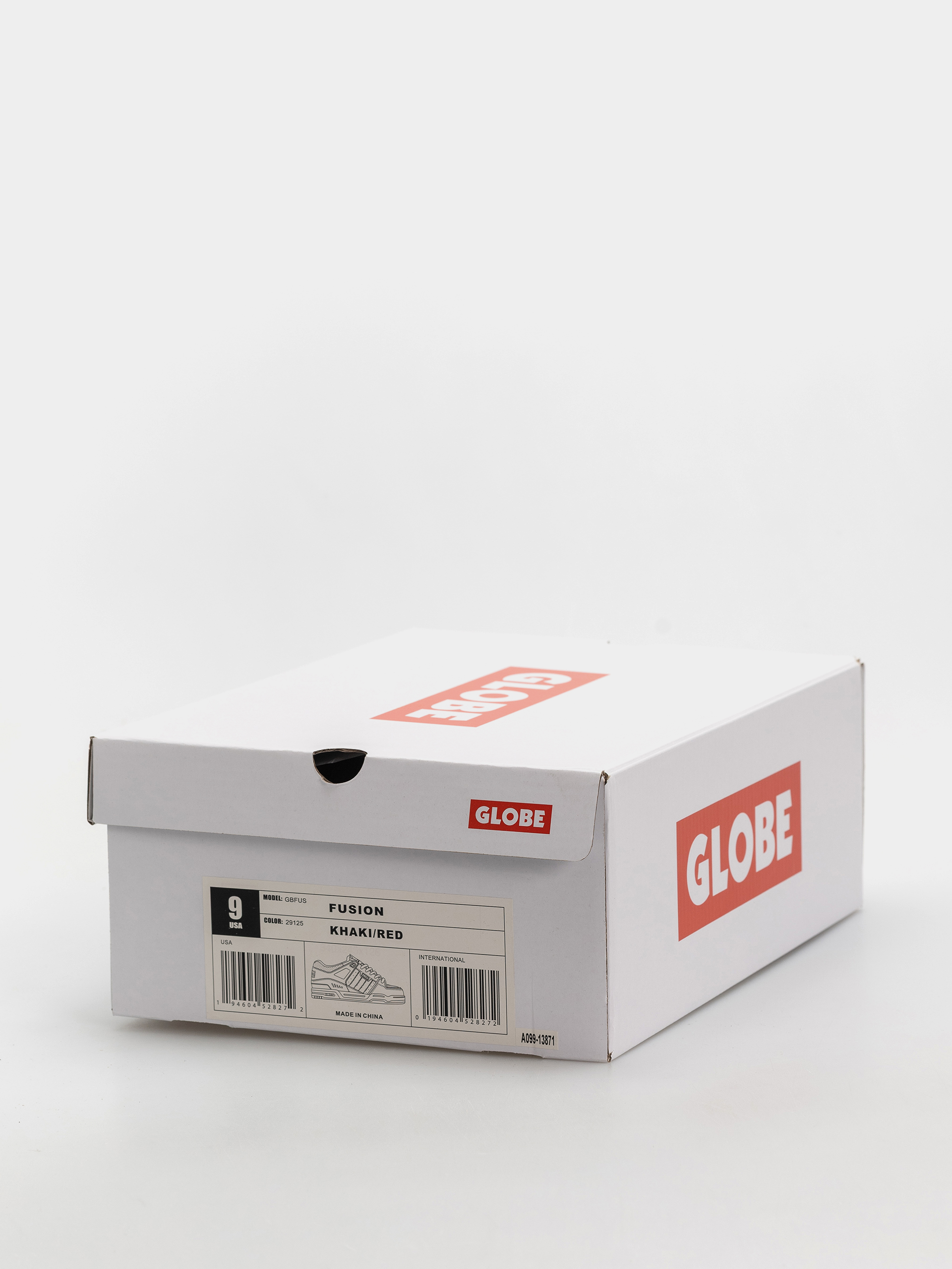 Pantofi Globe Fusion (khaki/red)