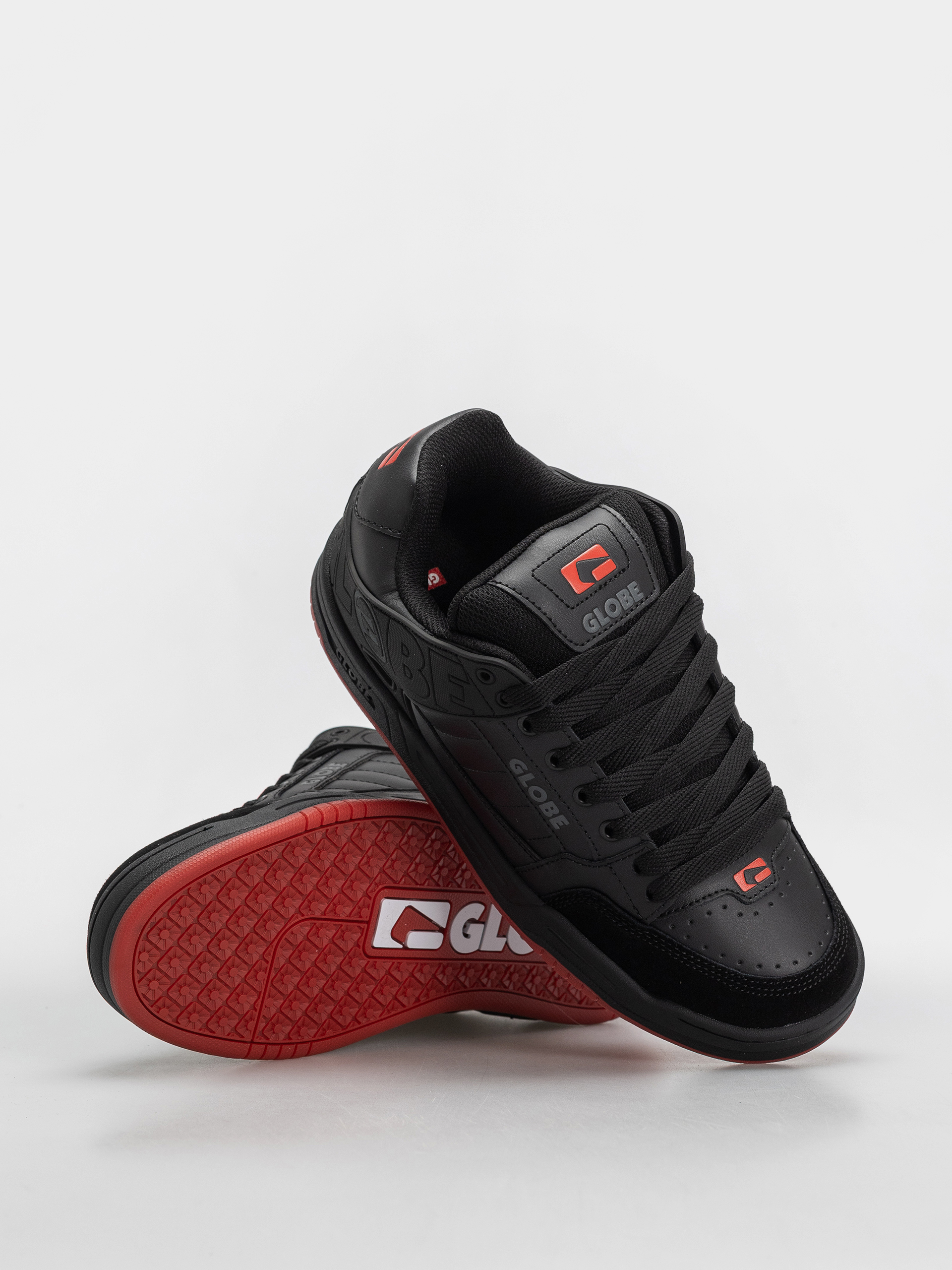 Pantofi Globe Tilt (black/red/charcoal)
