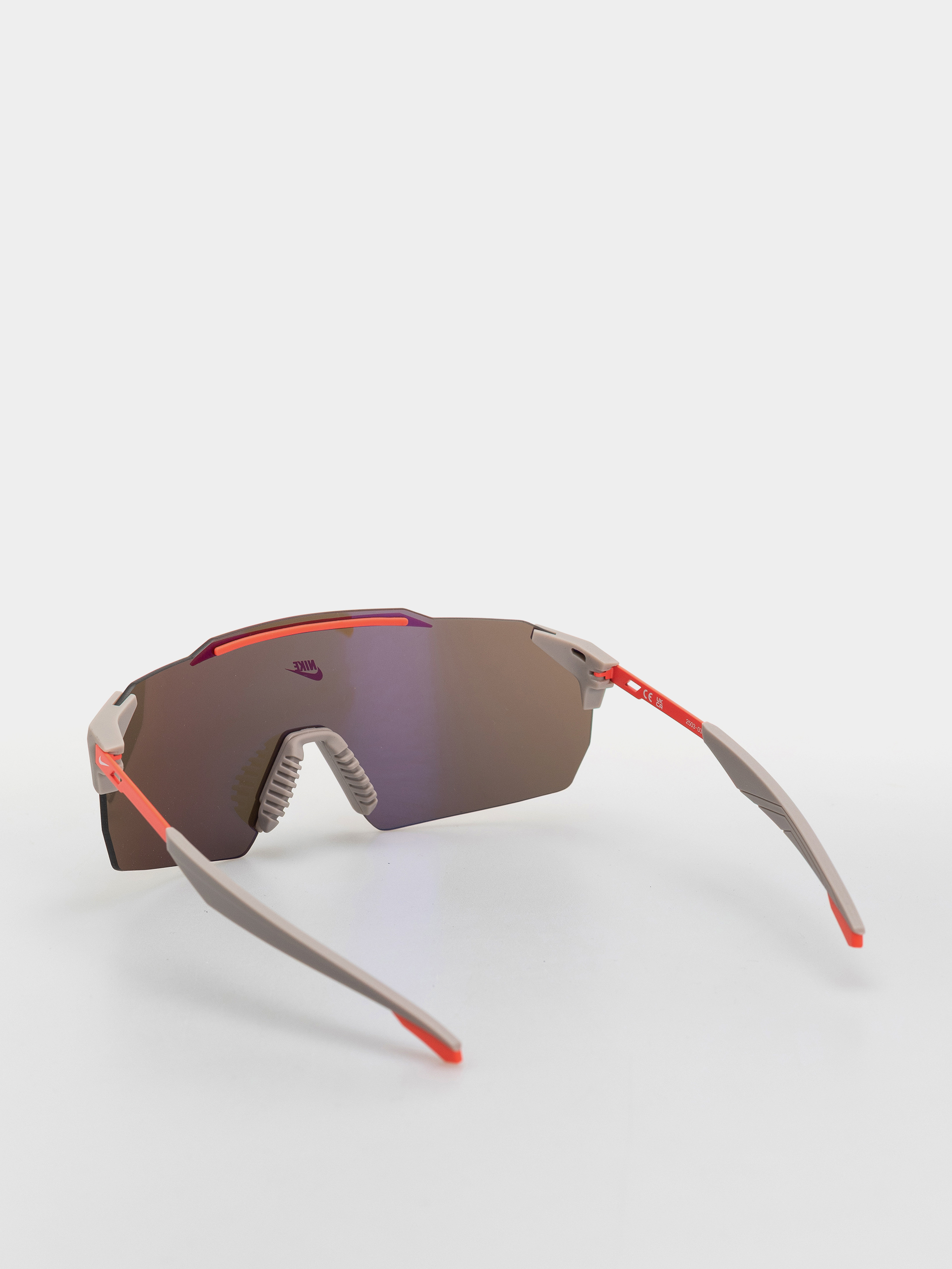 Ochelari de soare Nike Limitless Shield (college grey/orange mirror)