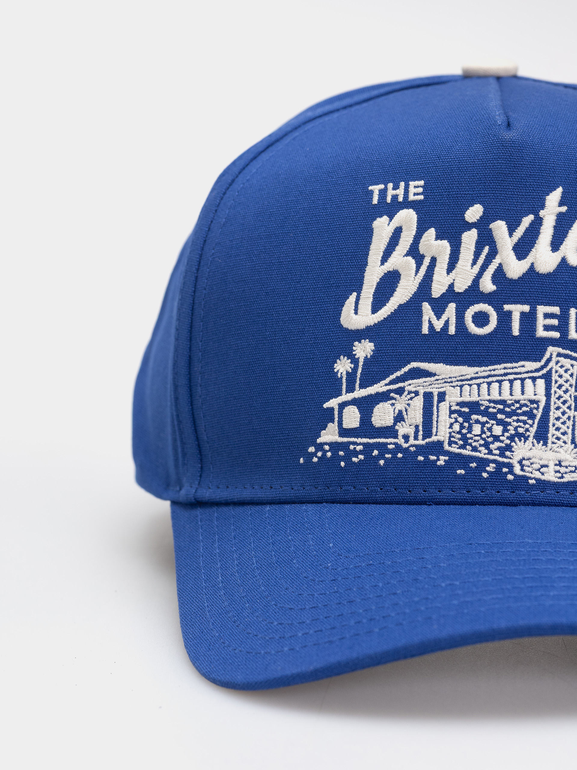 Șapcă Brixton Motel C Np Hp Snapback (electric blue/off white)