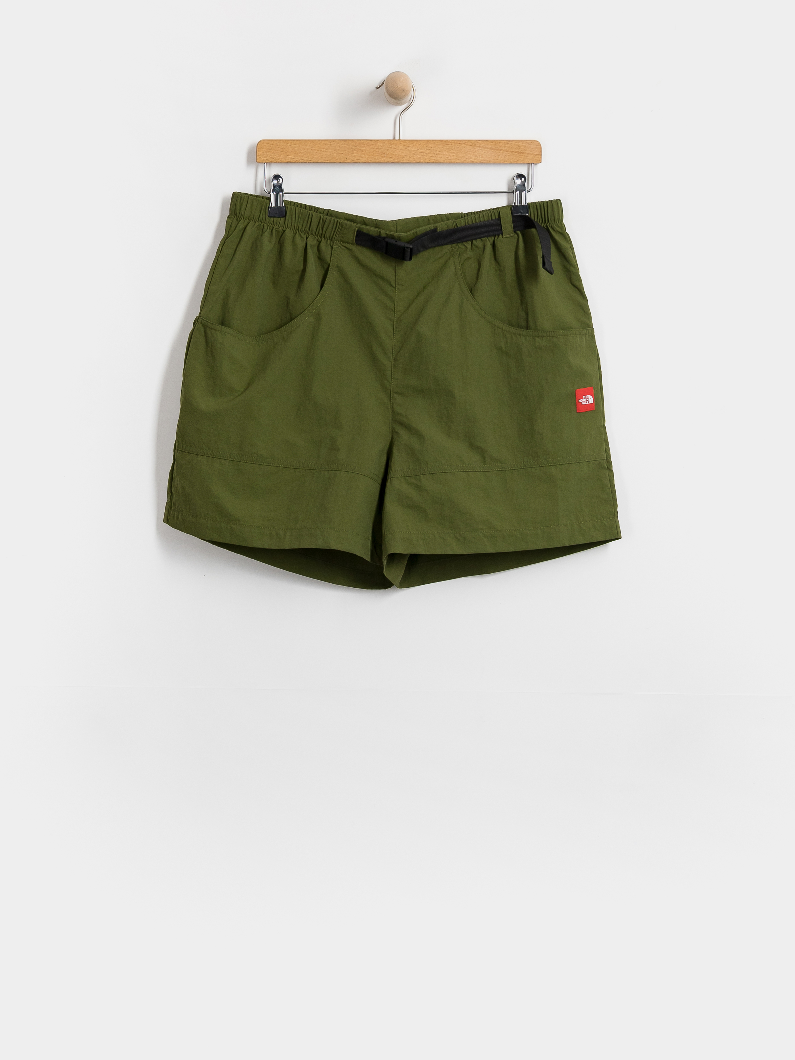 Pantaloni scurți The North Face Tnf Red Box Nylon Belted (woodland green)