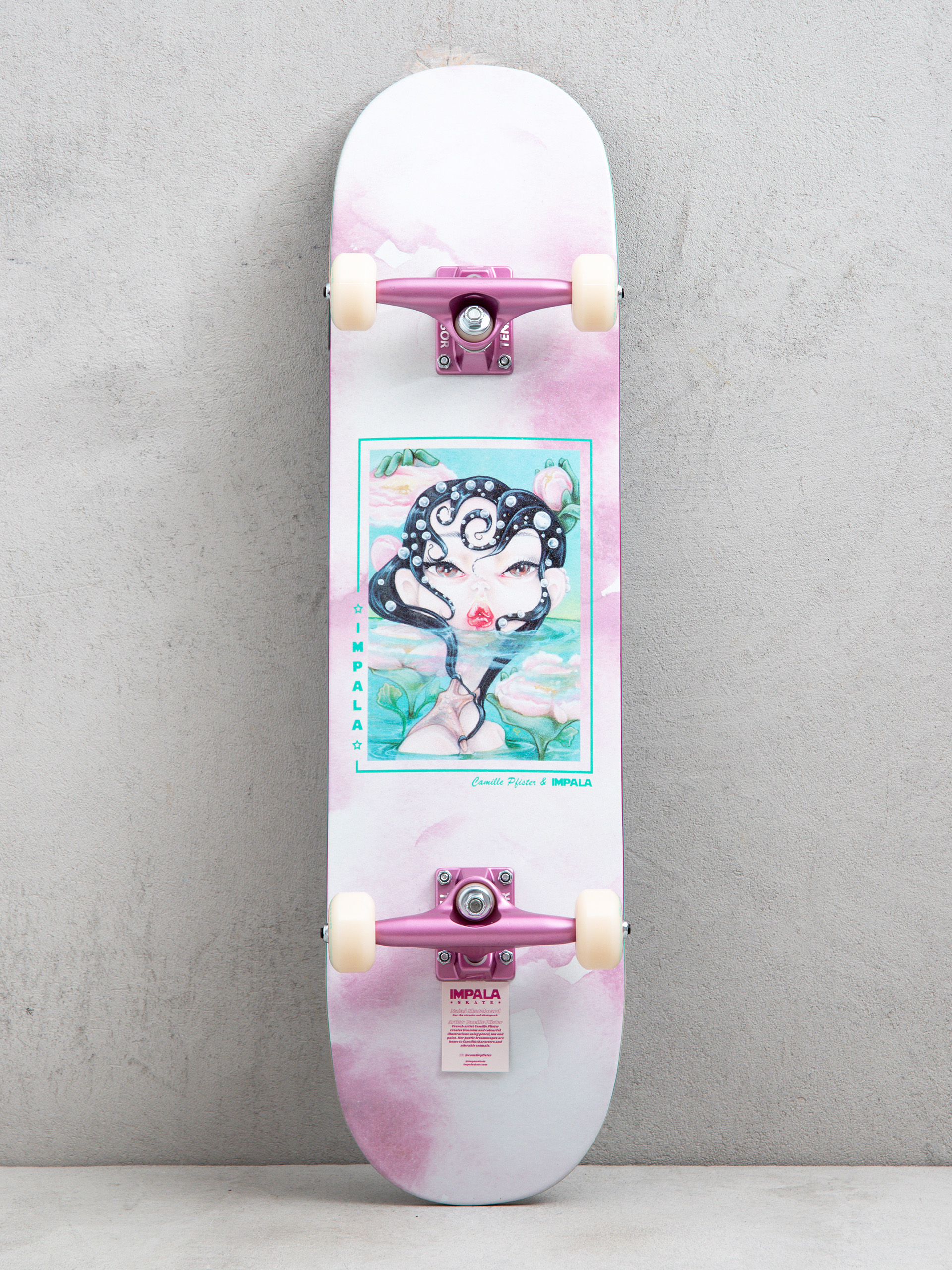 Skateboard Impala Naiad Skateboard (wen rose)