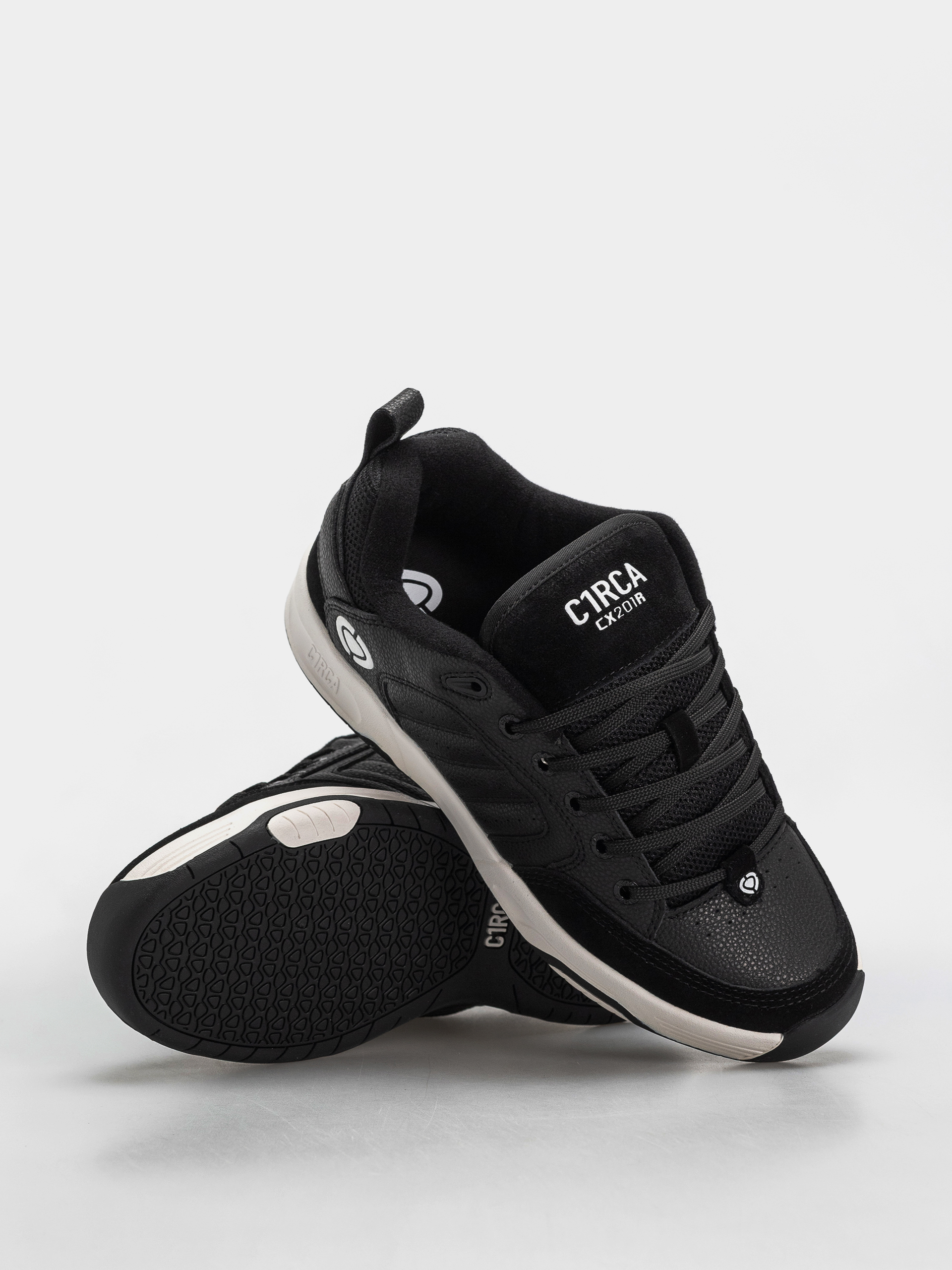 Pantofi Circa CX201R (black/black/white)