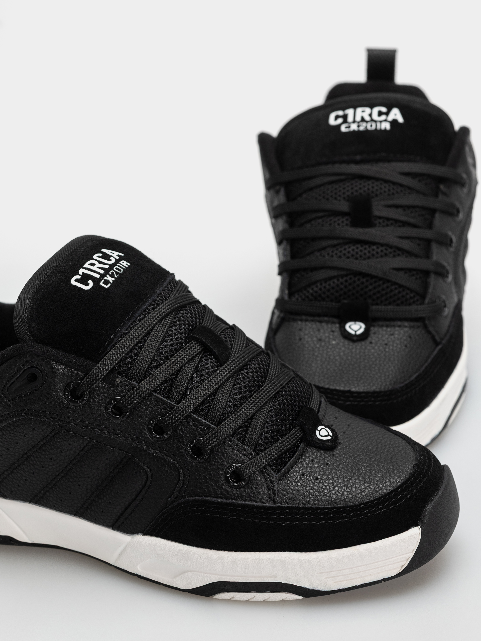 Pantofi Circa CX201R (black/black/white)