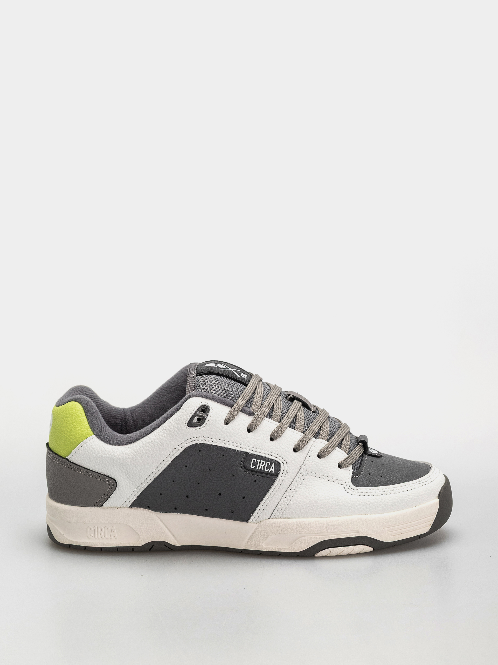Pantofi Circa 805 (dark gray/white/lime)
