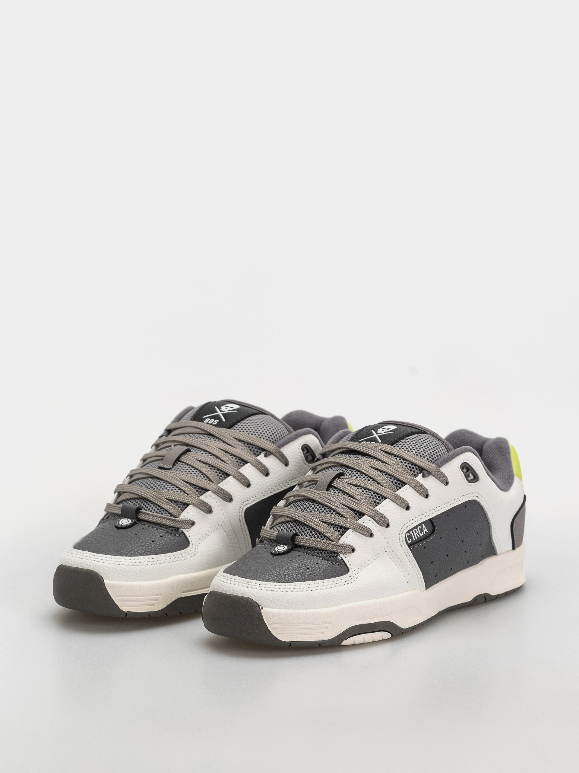 Pantofi Circa 805 (dark gray/white/lime)