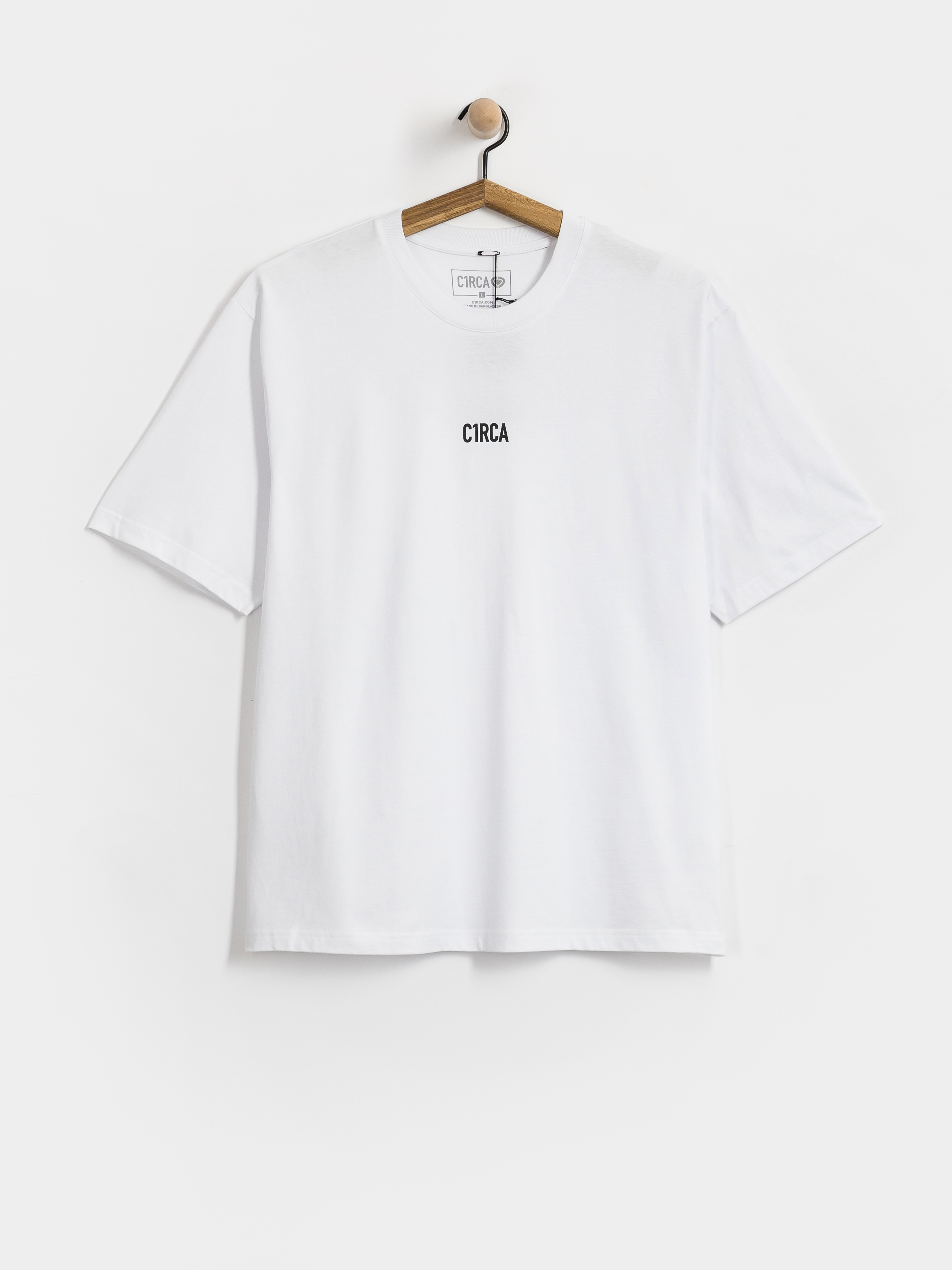 Tricou Circa Mini Os Type (white/black)