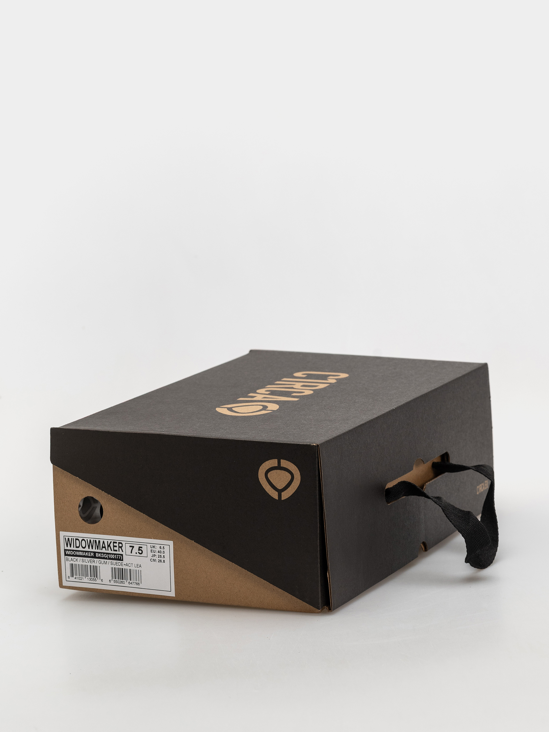 Pantofi Circa Widowmaker (black/silver/gum)