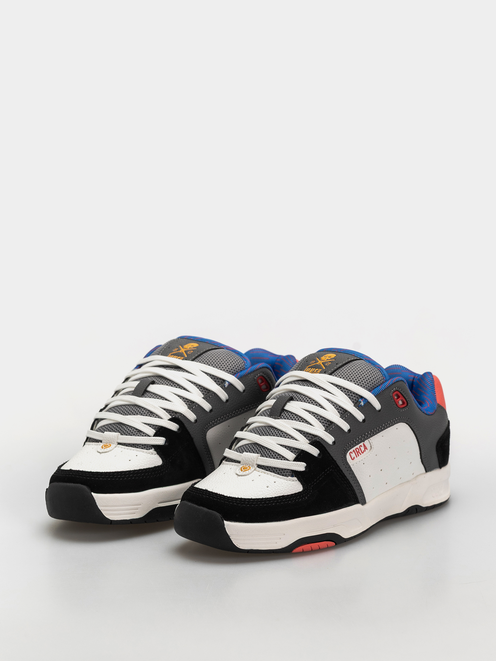 Pantofi Circa 805 (white/blue/gray)