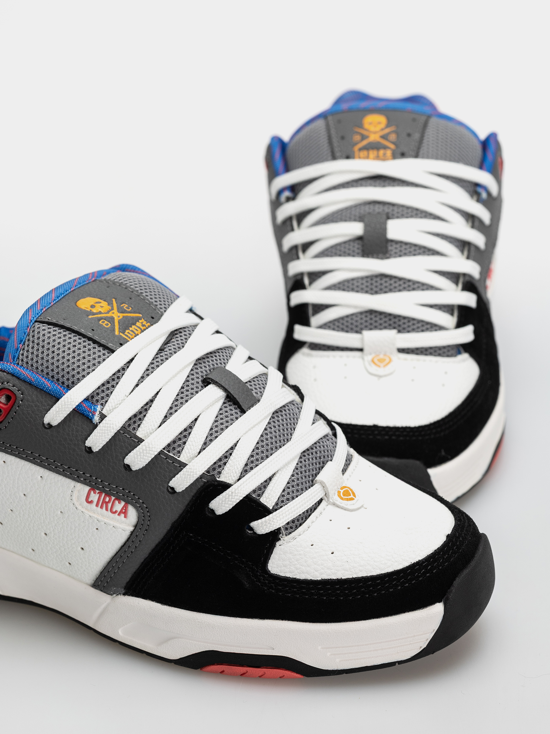 Pantofi Circa 805 (white/blue/gray)