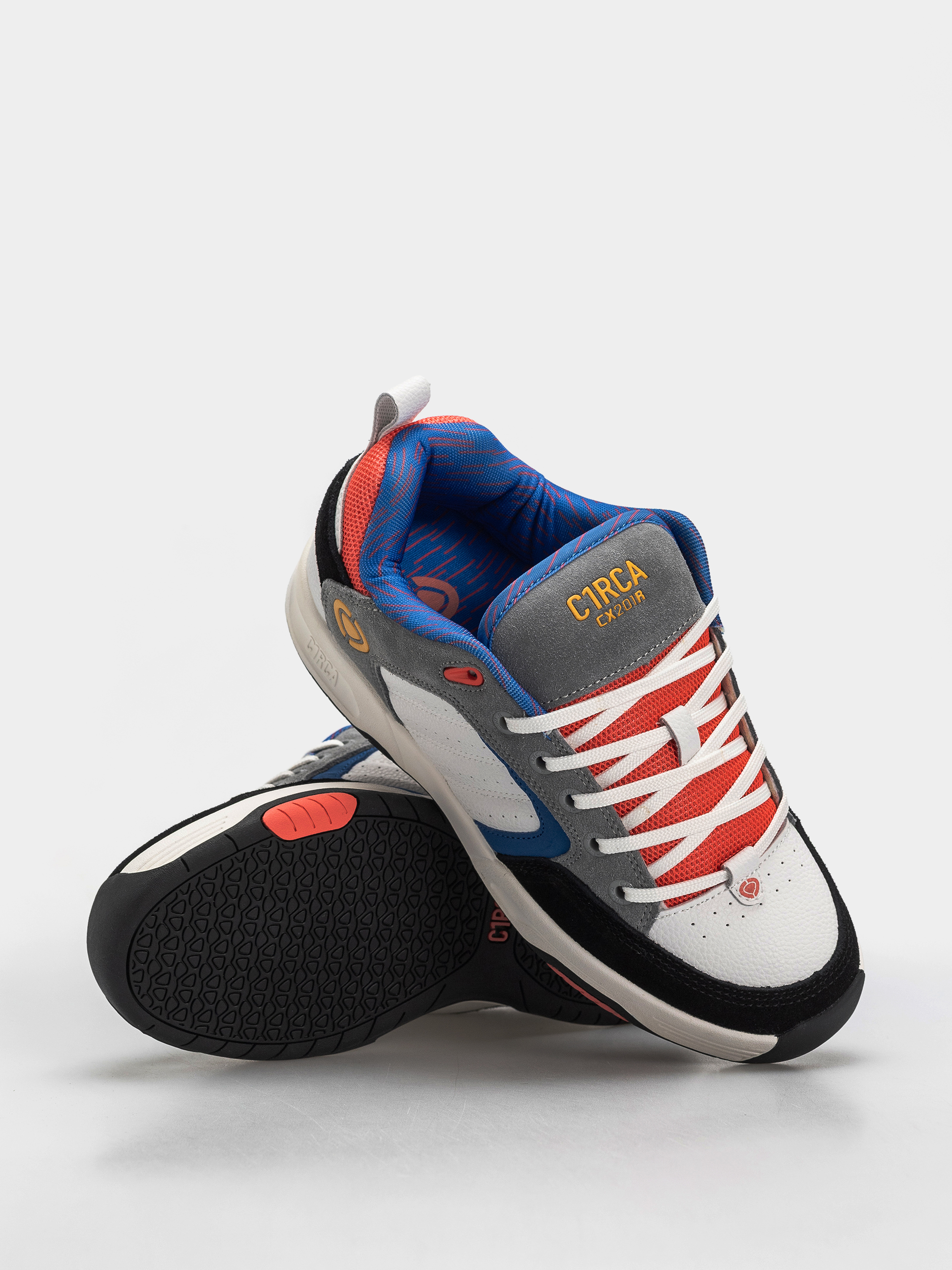 Pantofi Circa CX201R (white/blue/gray)