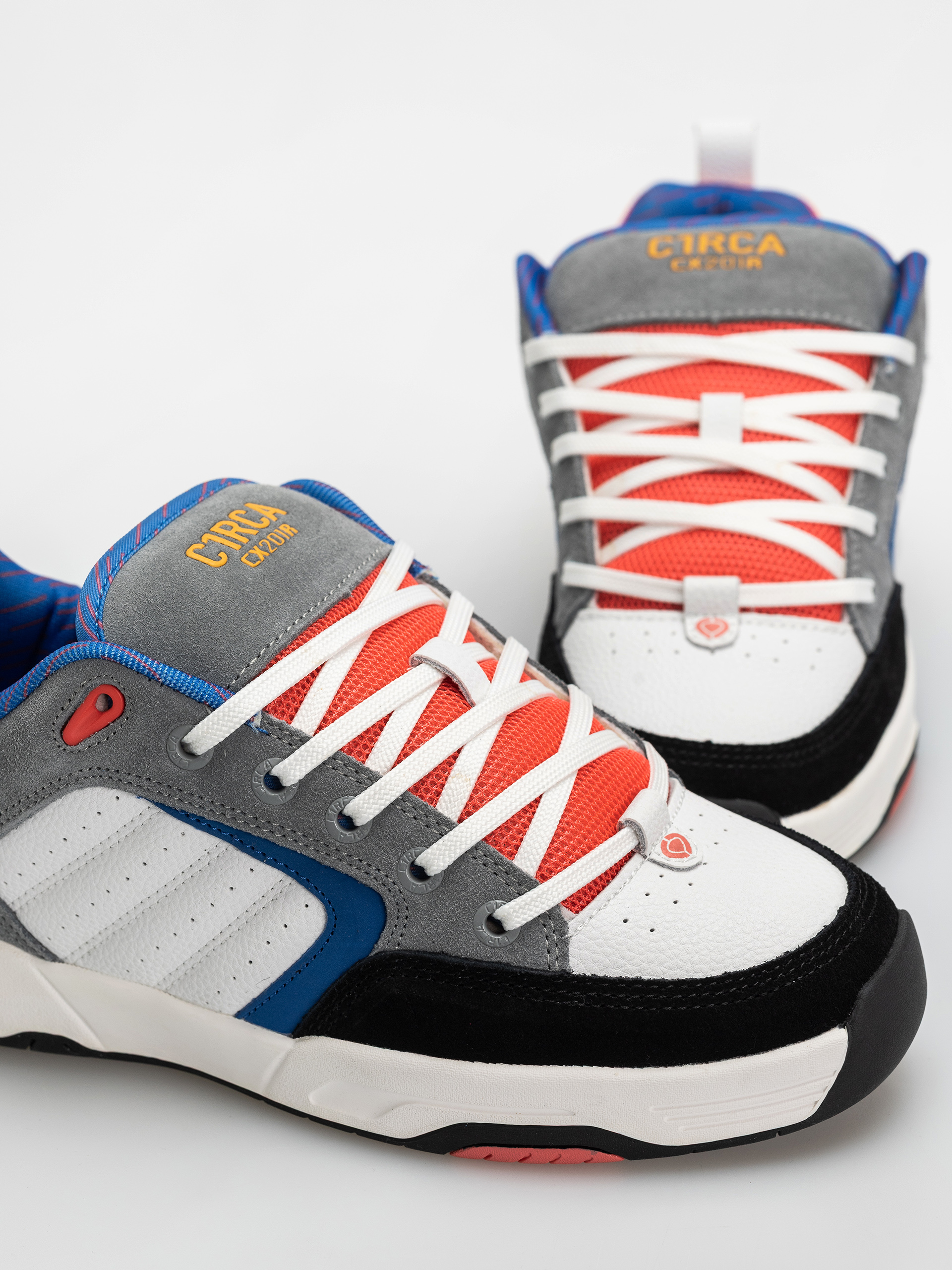 Pantofi Circa CX201R (white/blue/gray)
