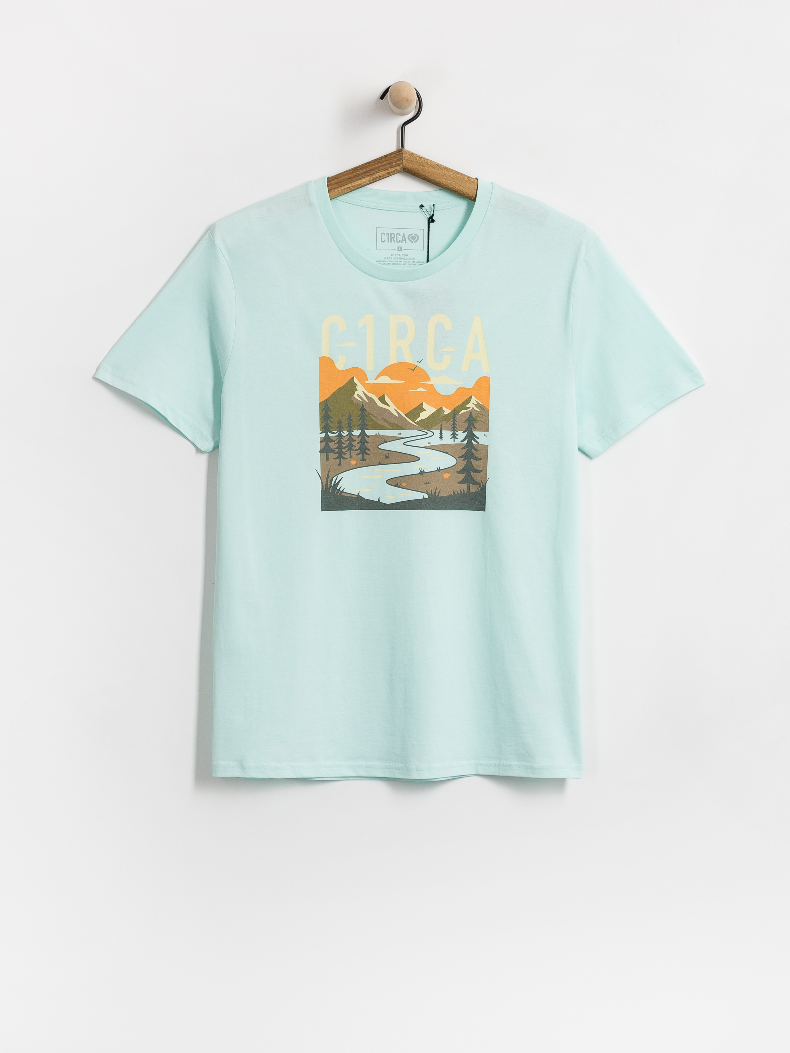 Tricou Circa Natural Flow (carribean blue)