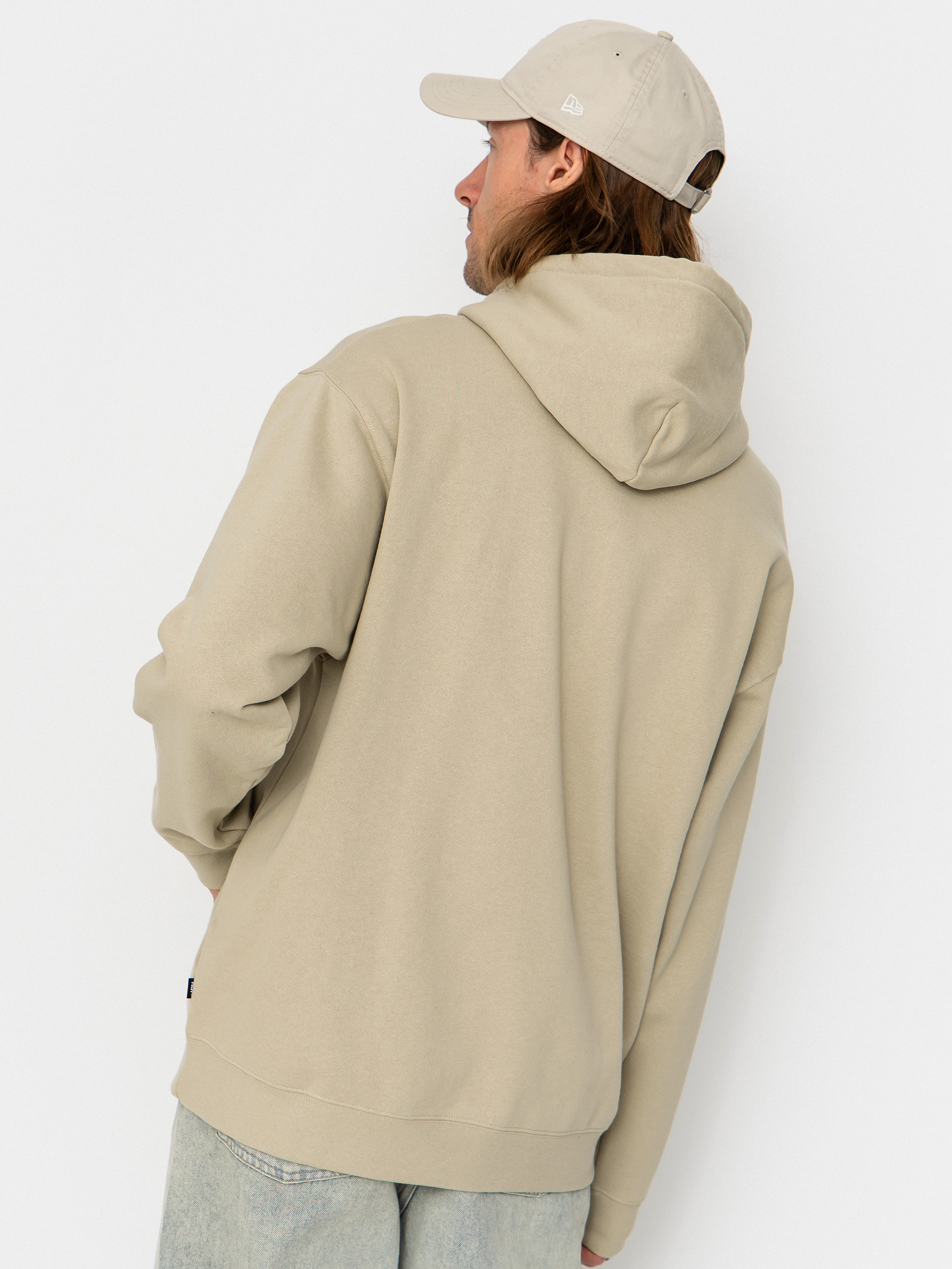 Hanorac cu glugă HUF Classic Arch HD (sand)