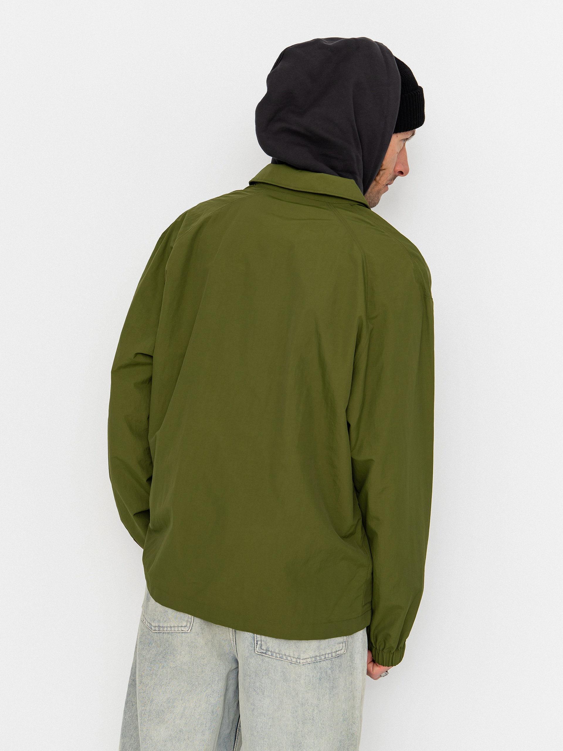 Longsleeve The North Face Tnf Red Box Nylon (woodland green)