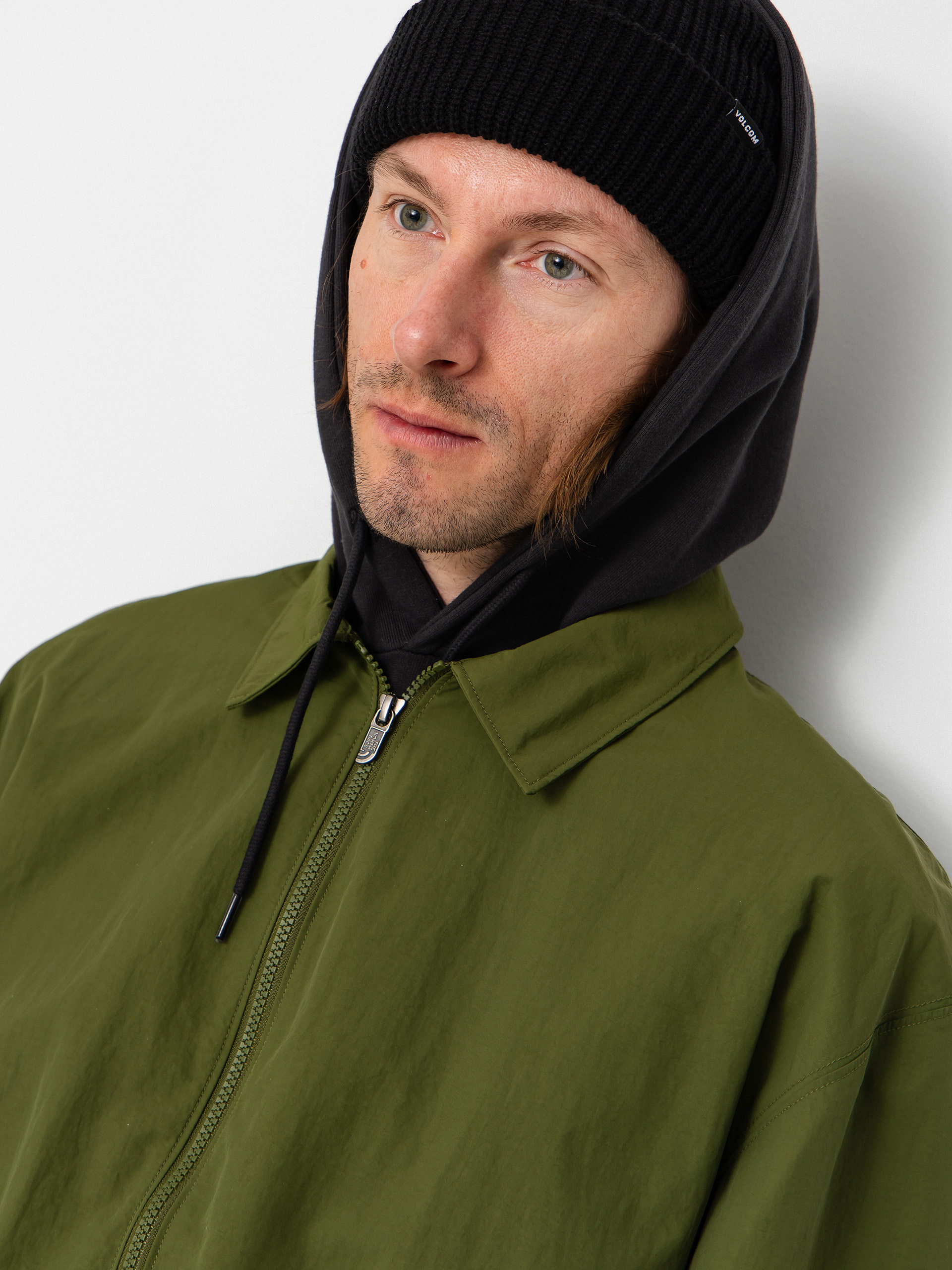 Longsleeve The North Face Tnf Red Box Nylon (woodland green)