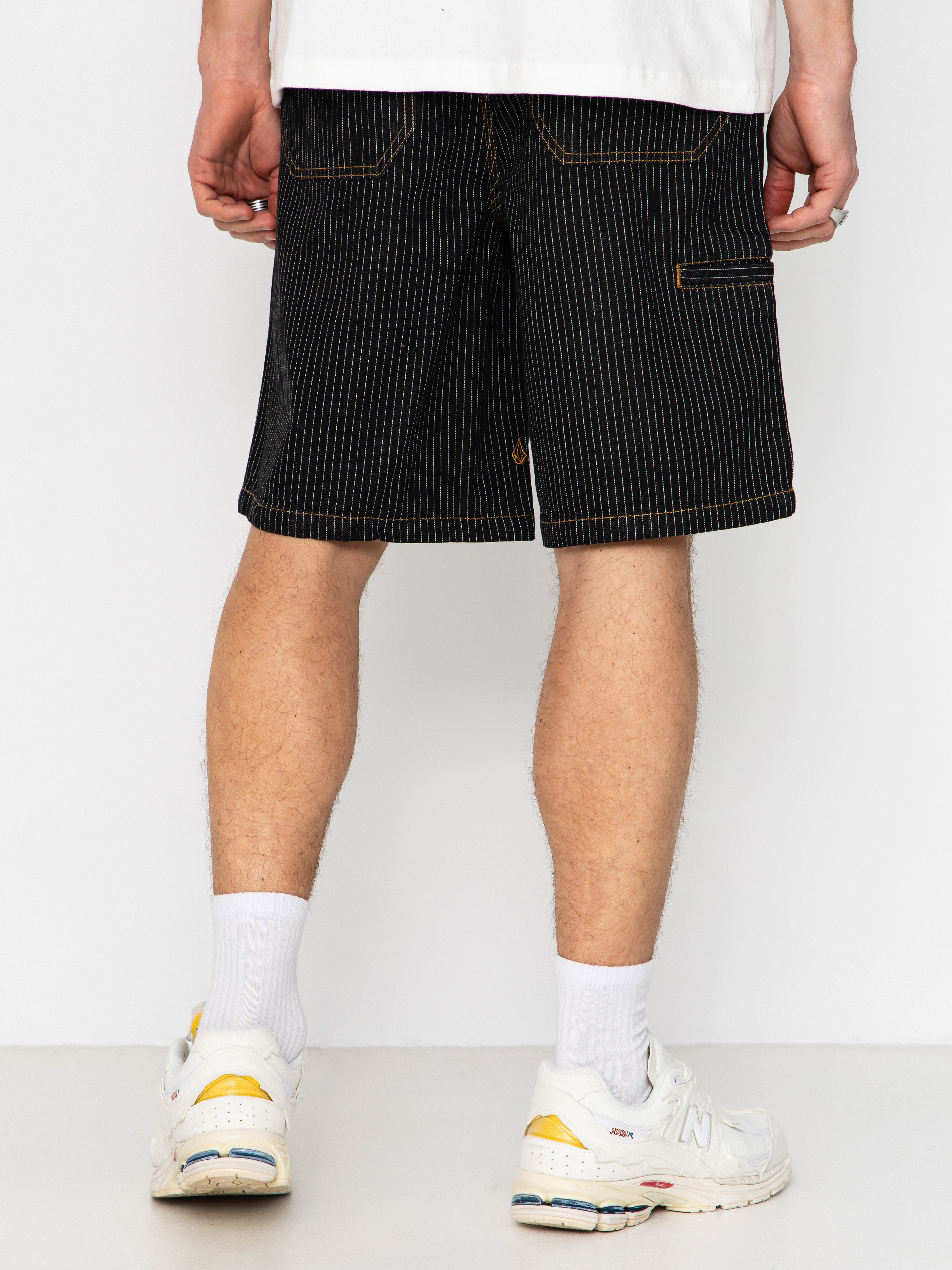 Pantaloni scurți Volcom Work Dialed 22 (black stripe)
