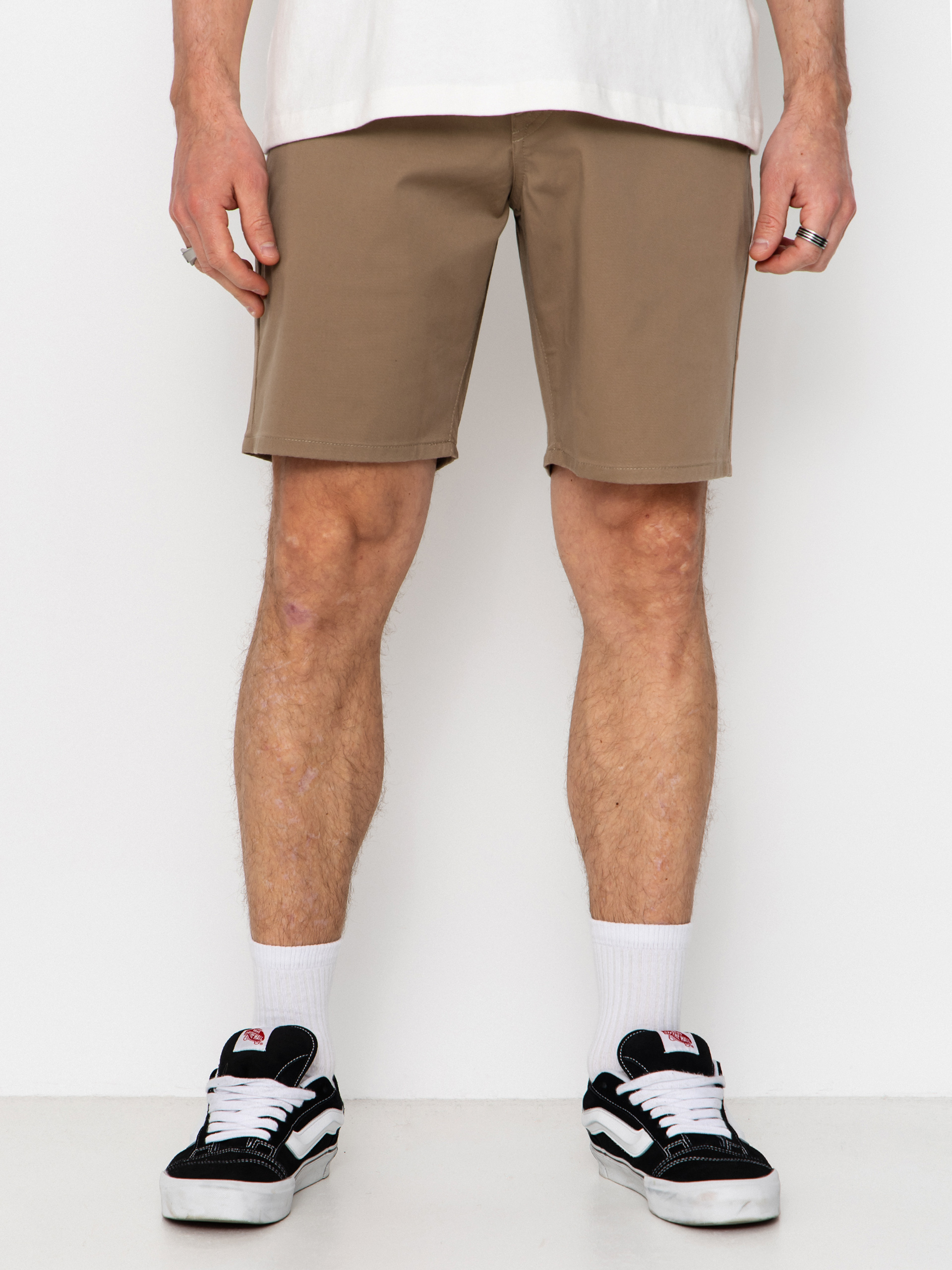 Pantaloni scurți Volcom Frickin Mdrn Stch 19 (khaki)