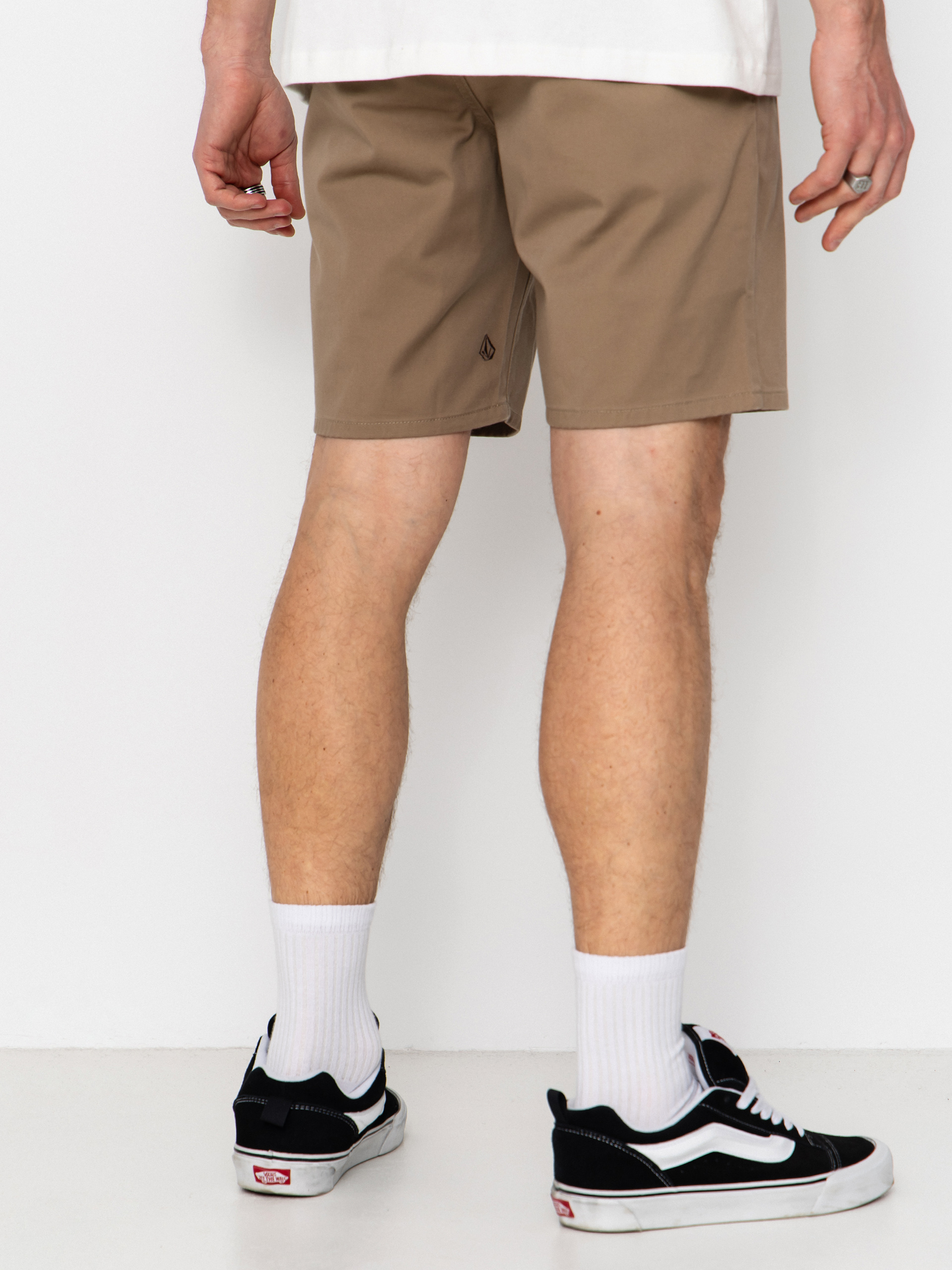 Pantaloni scurți Volcom Frickin Mdrn Stch 19 (khaki)