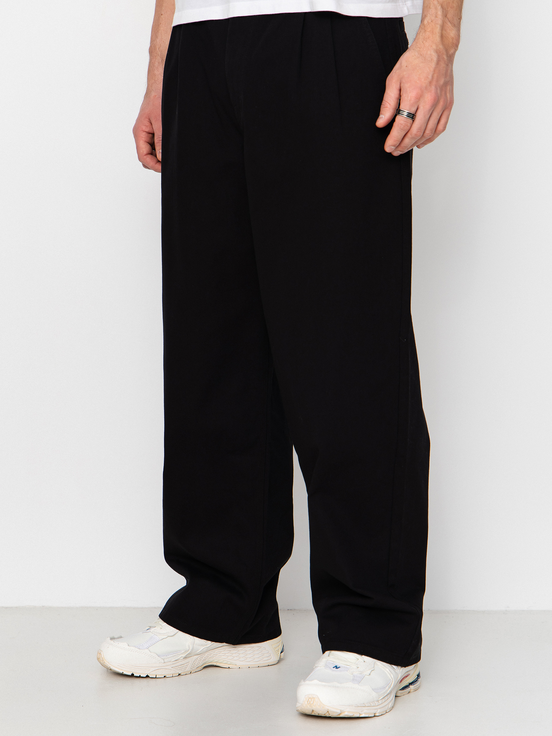 Pantaloni Volcom Baggos Pleat (black)