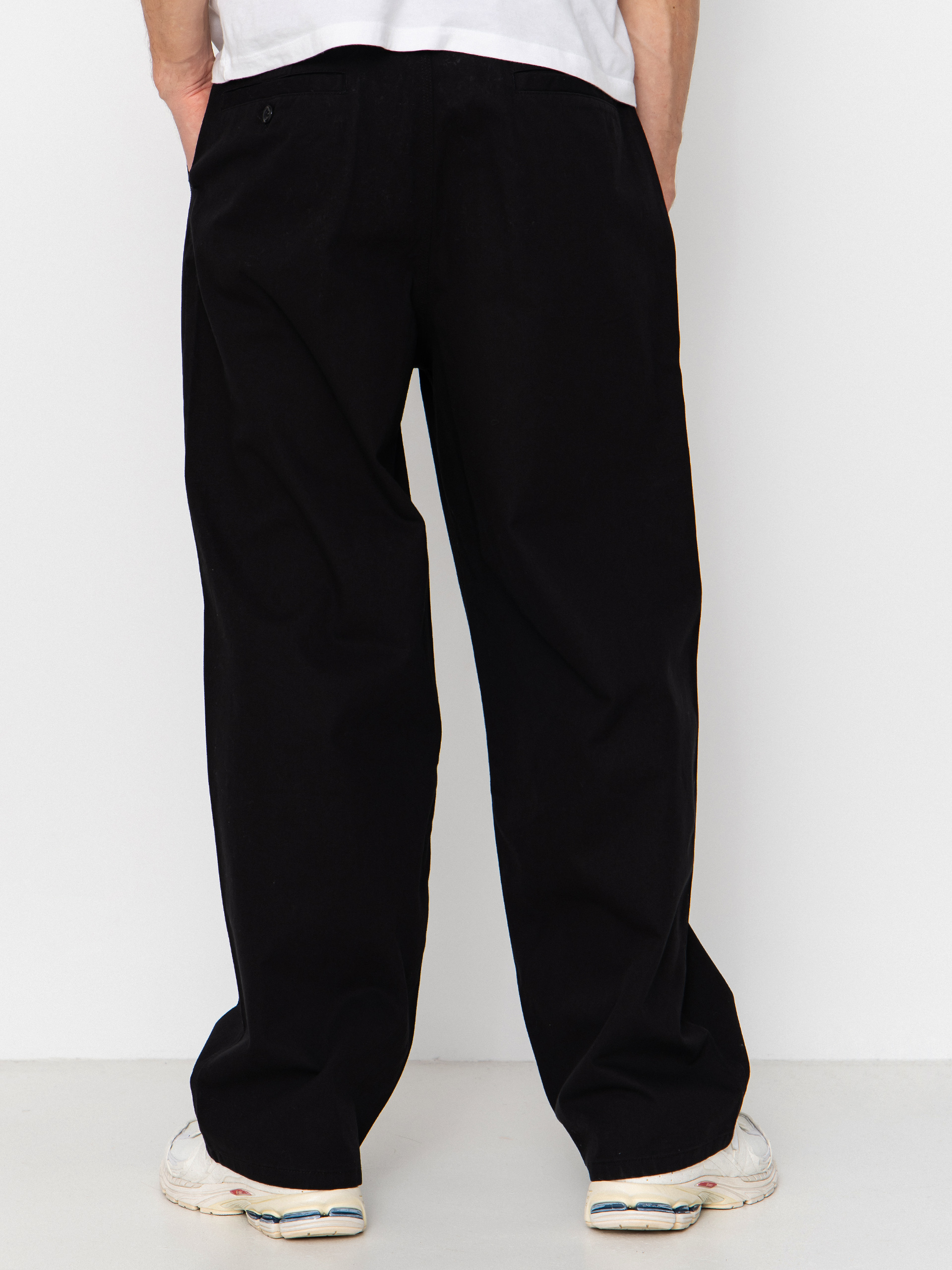 Pantaloni Volcom Baggos Pleat (black)