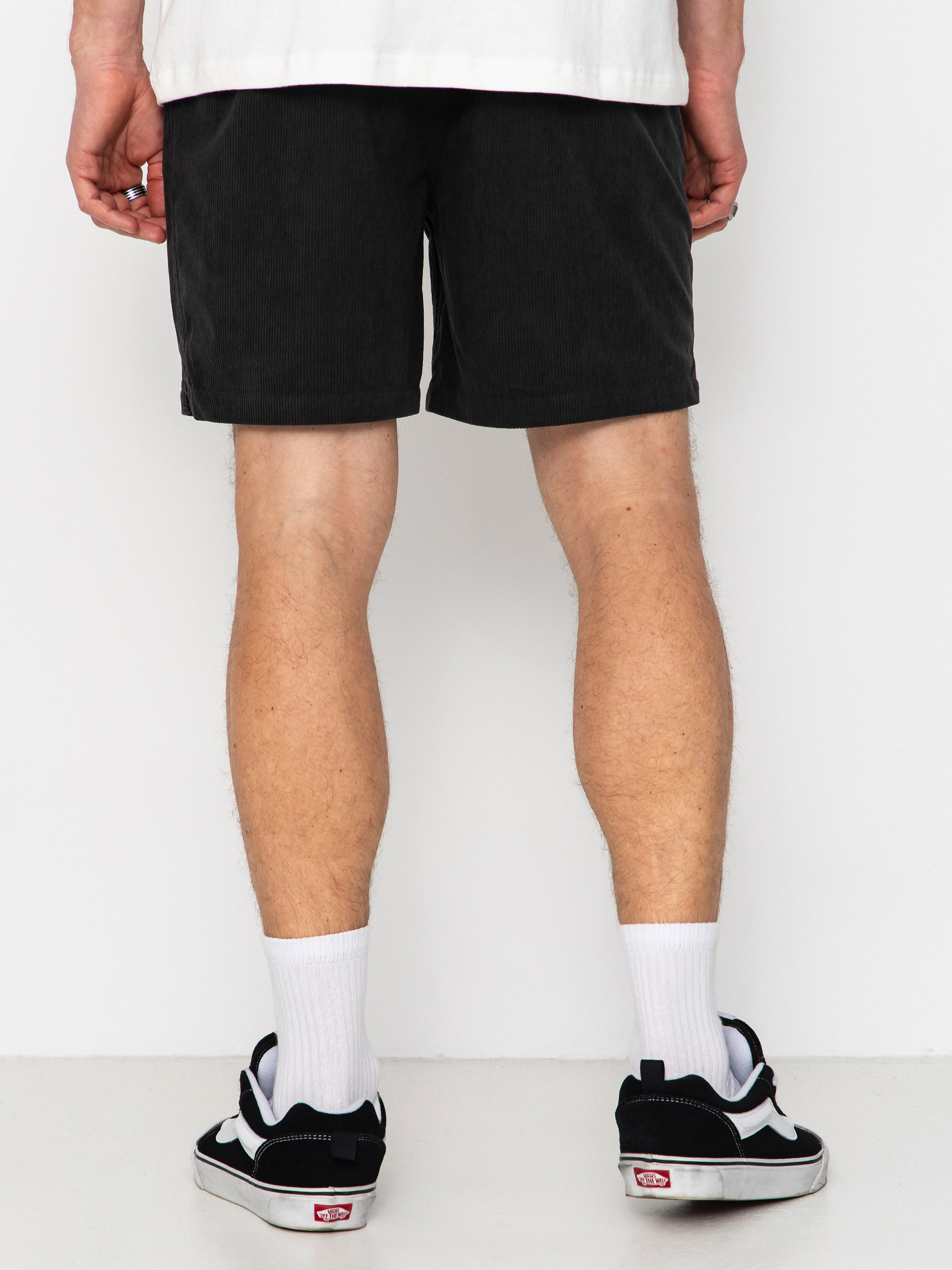 Pantaloni scurți Brixton Everyday Corduroy (vintage black)