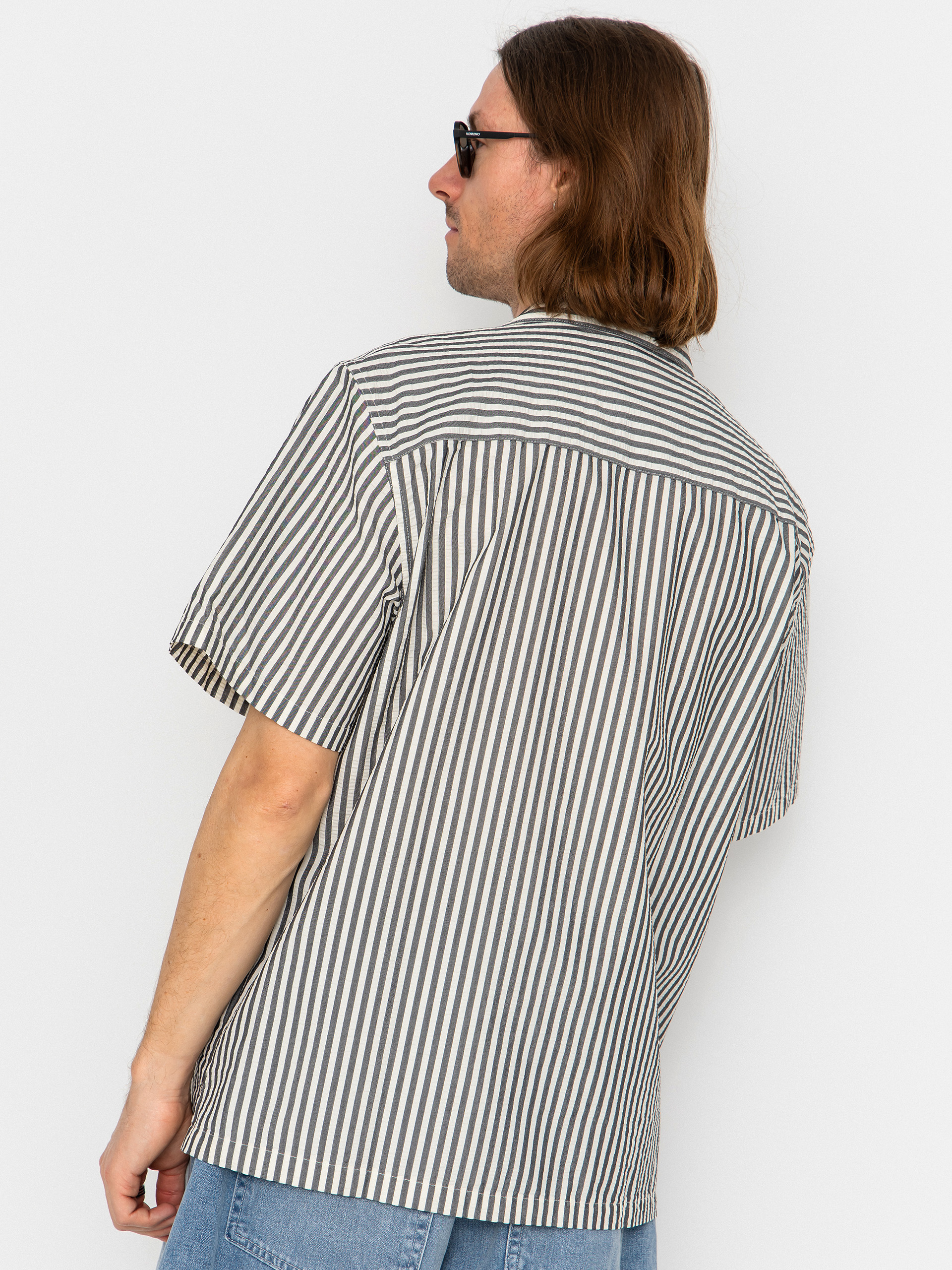 Cămașă Carhartt WIP Leavel (leavel stripe/black/wax)