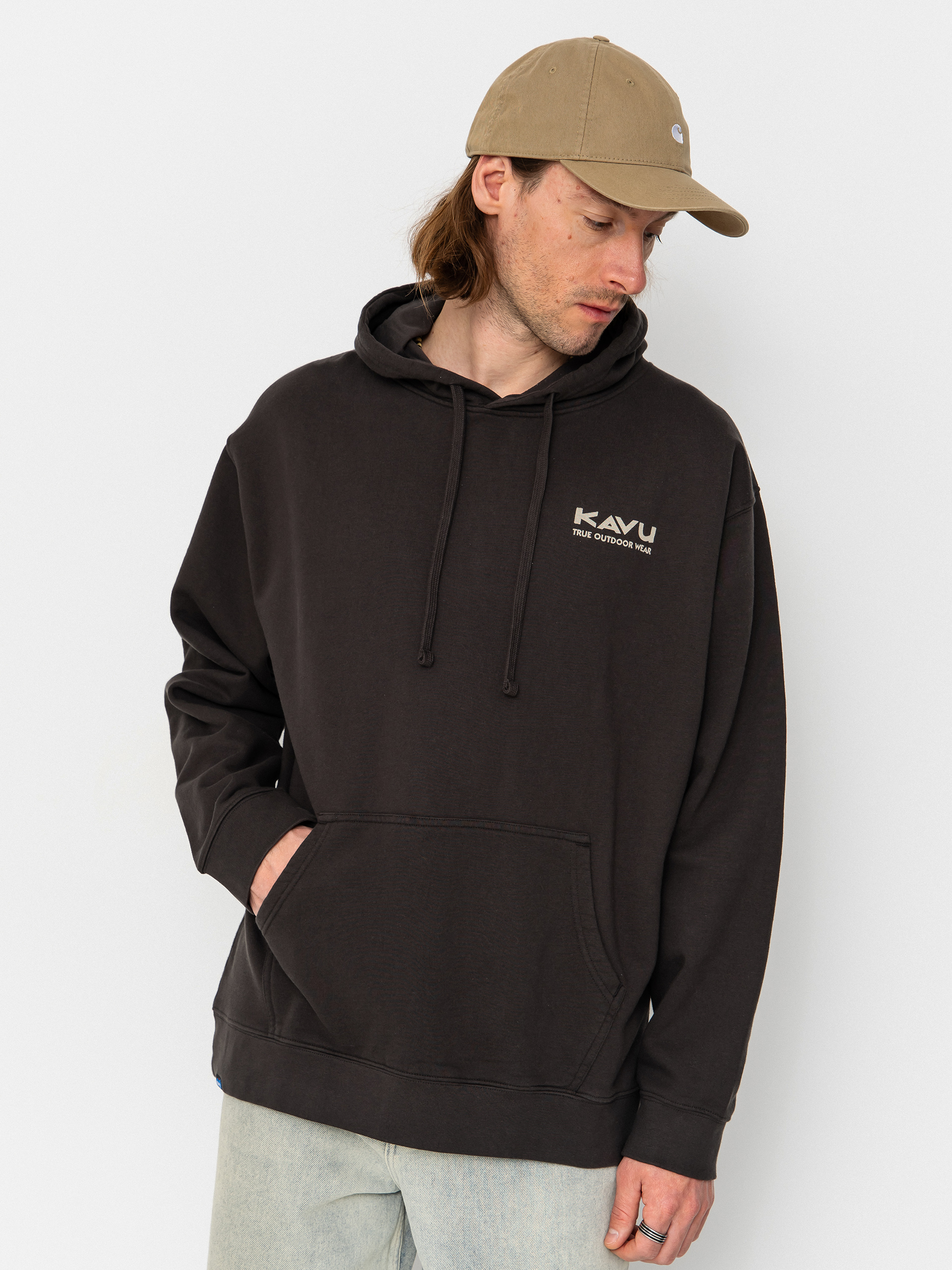 Hanorac cu glugă Kavu Kavu Core HD (carbon black)