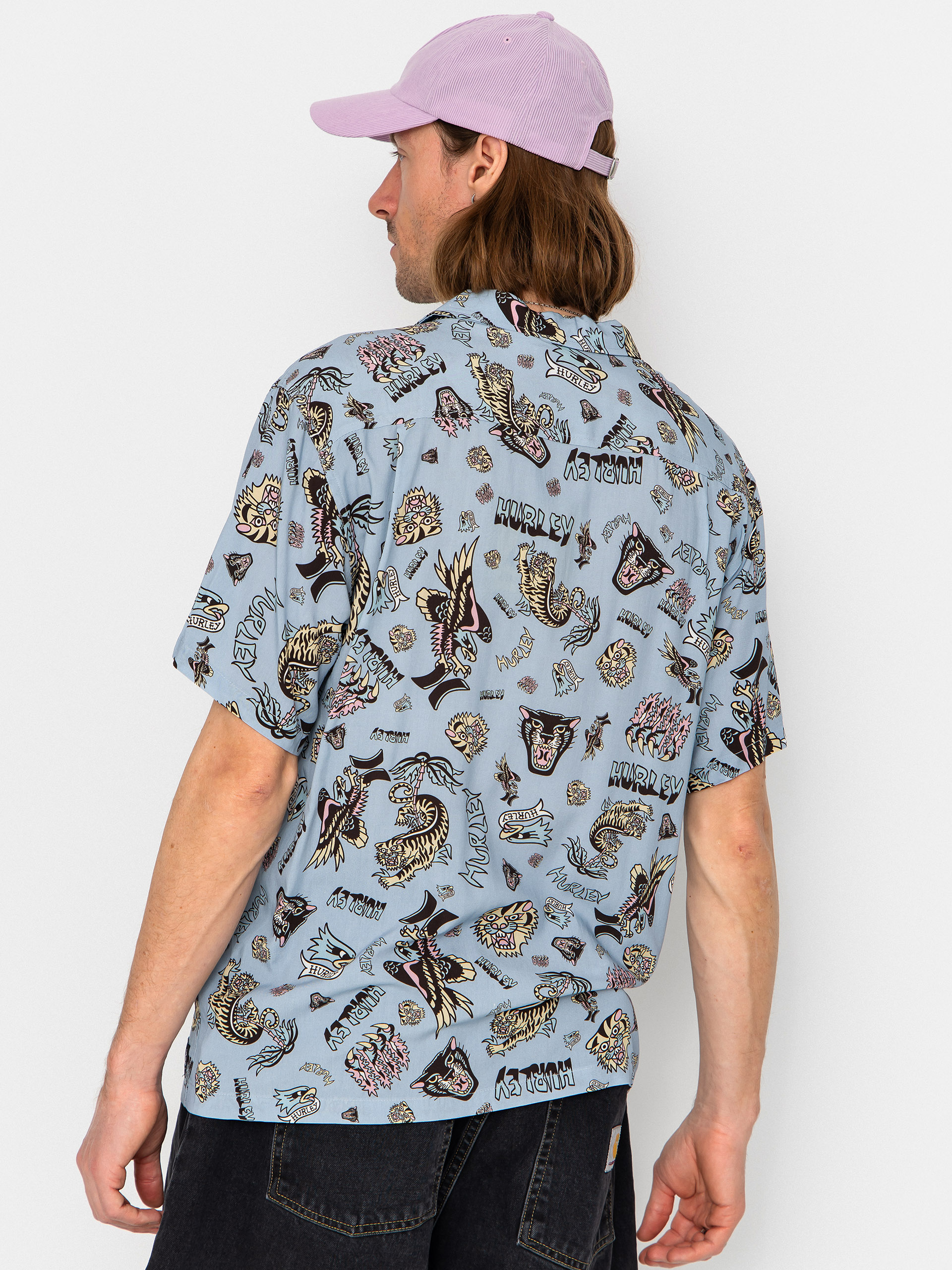 Cămașă Hurley Woven Etam (worker blue)