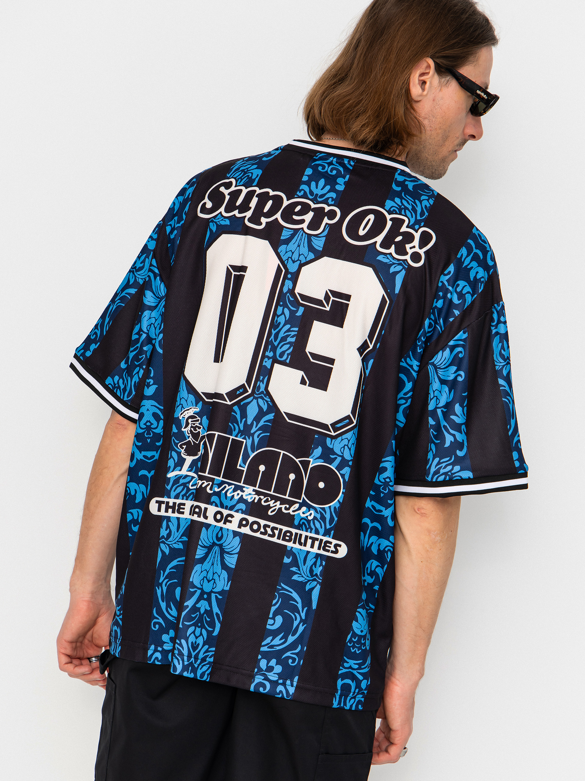 Tricou Deus Ex Machina Nouveau Moto (pageant blue)