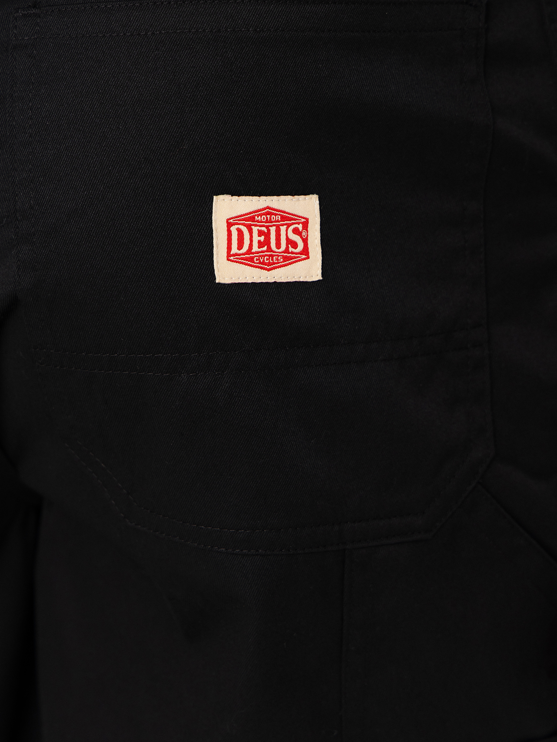 Pantaloni scurți Deus Ex Machina Big Fella Service (black)