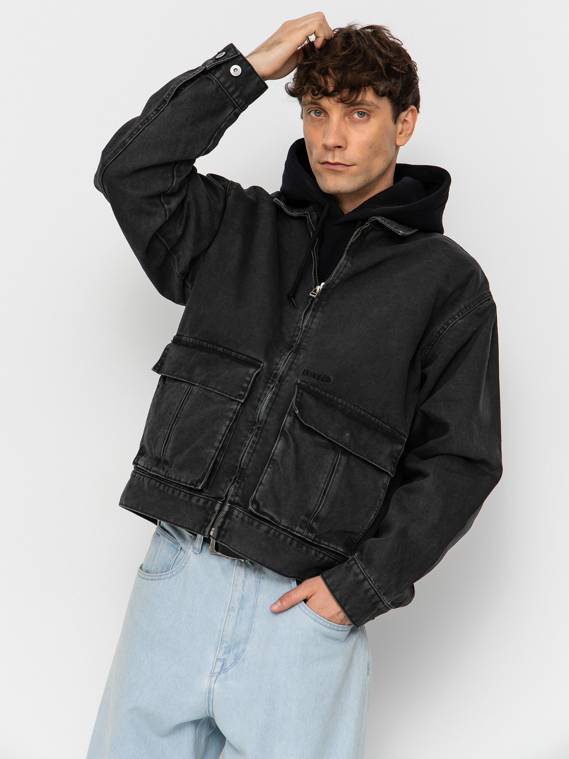 Geacă HUF Pacific Work (black)