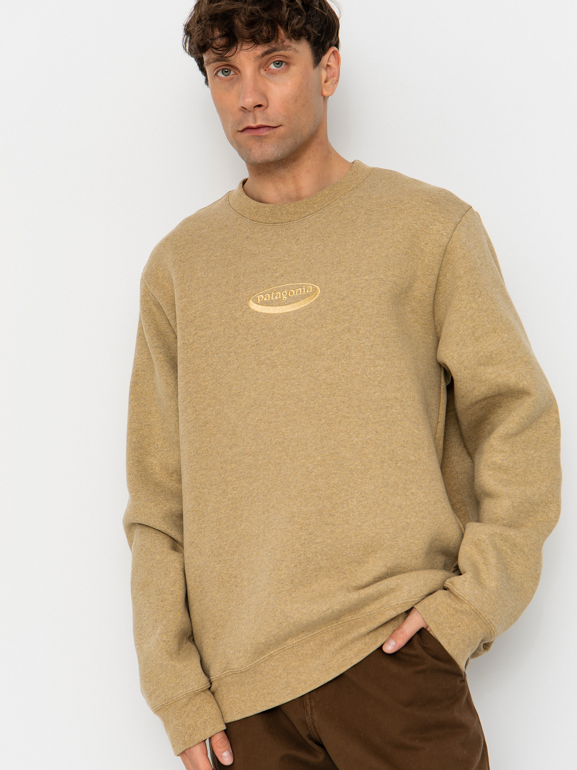 Hanorac Patagonia 95 Oval Logo Uprisal (bobcat brown)