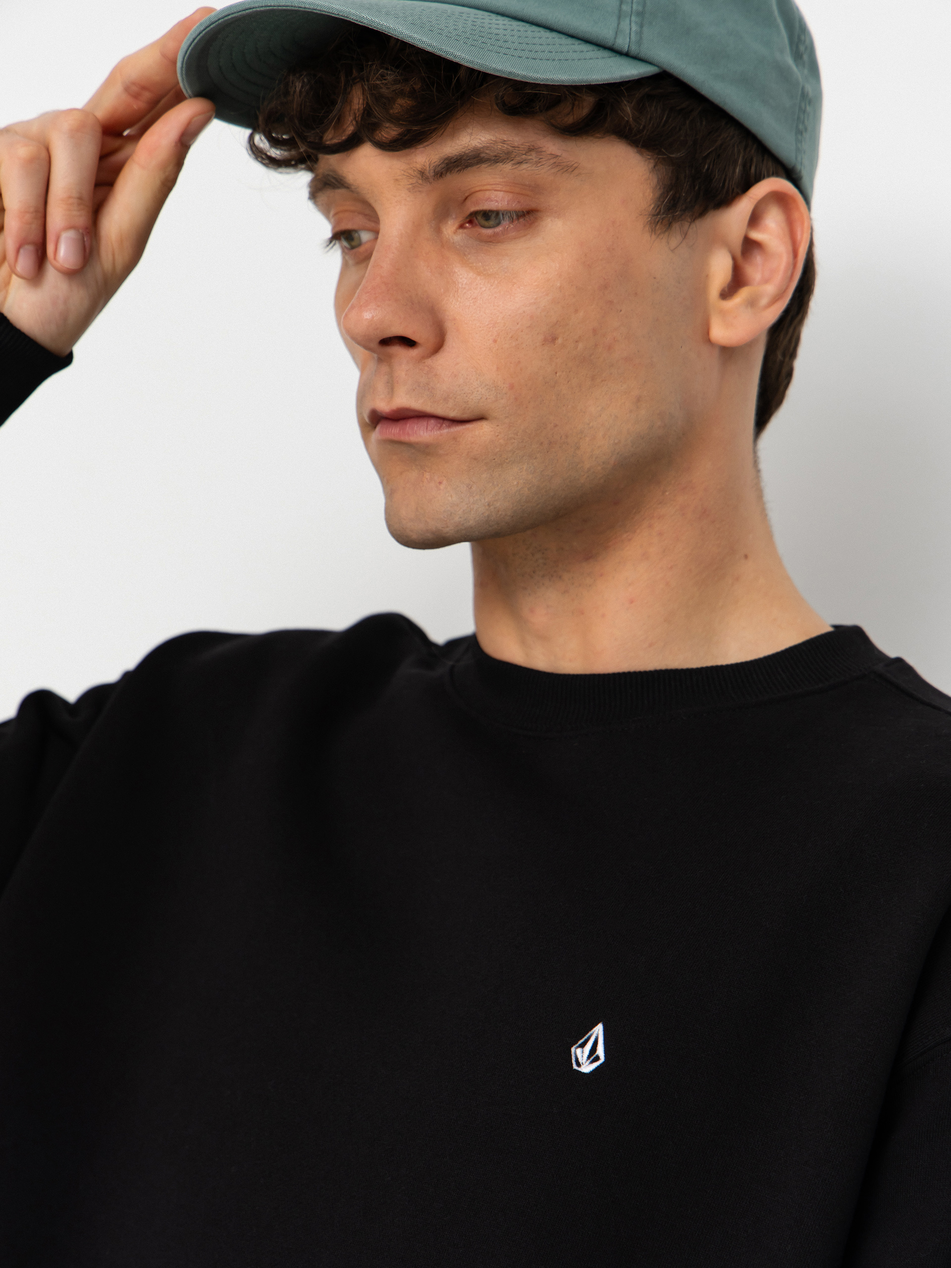 Hanorac Volcom Single Stone Crew (black)