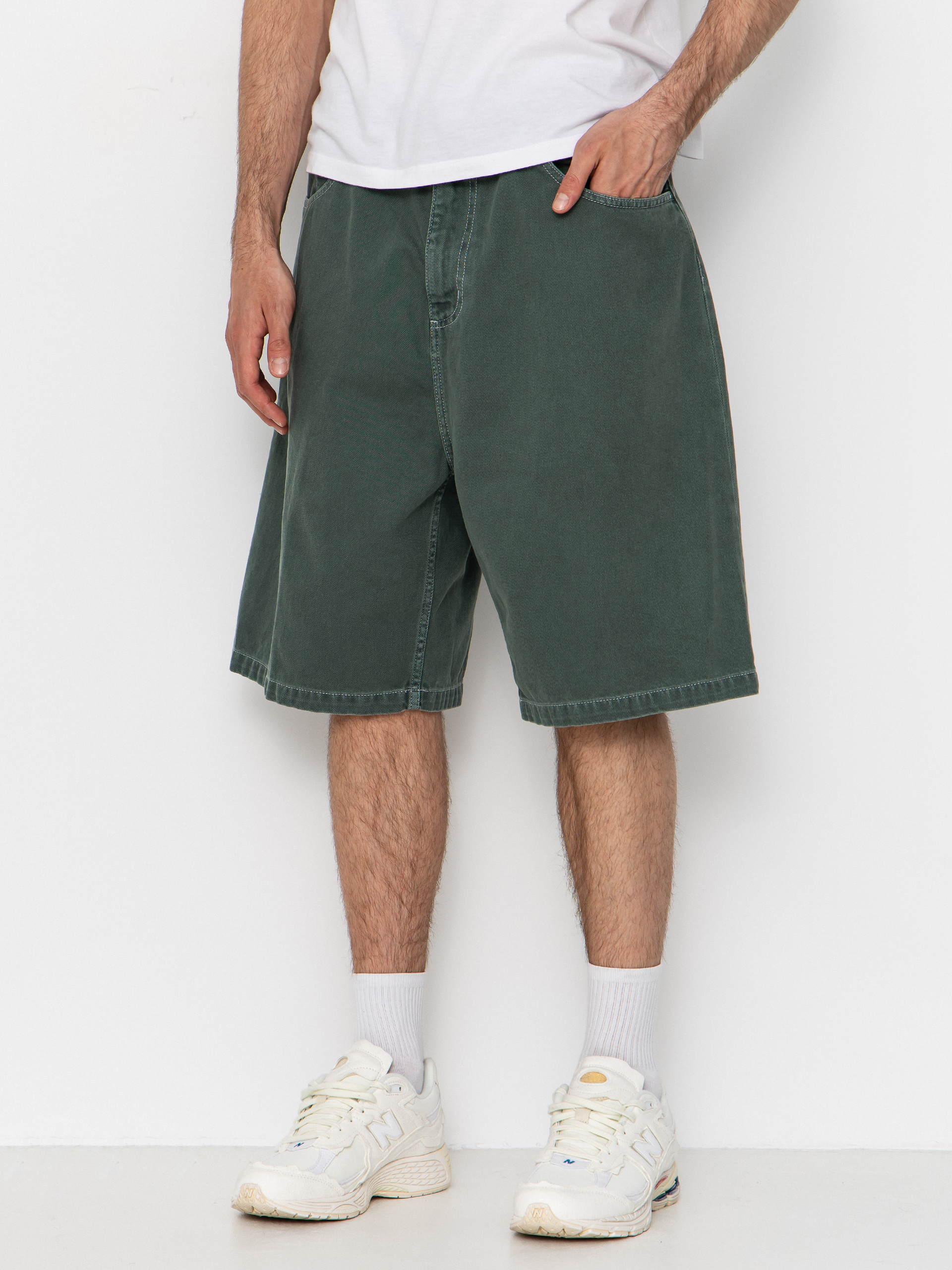 Pantaloni scurți Carhartt WIP Brandon (velvet green)