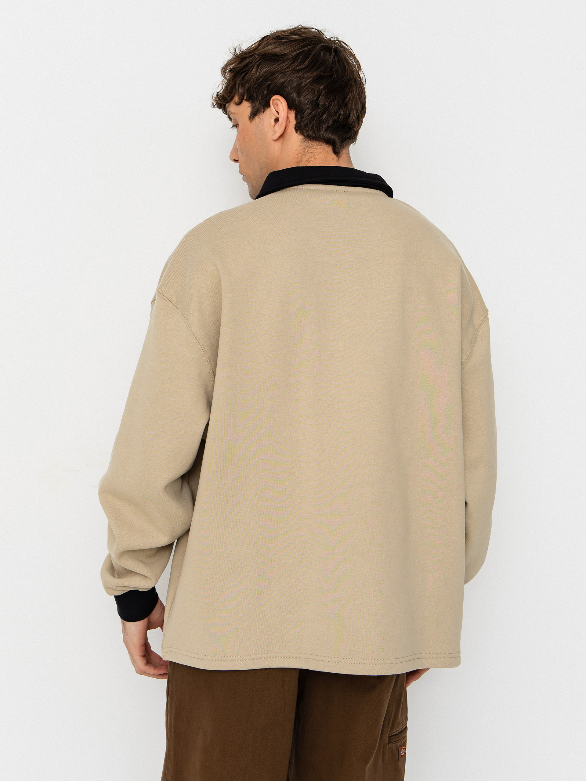 Hanorac Santa Cruz Out Of Time Strip 1/4 Zip (stone grey)