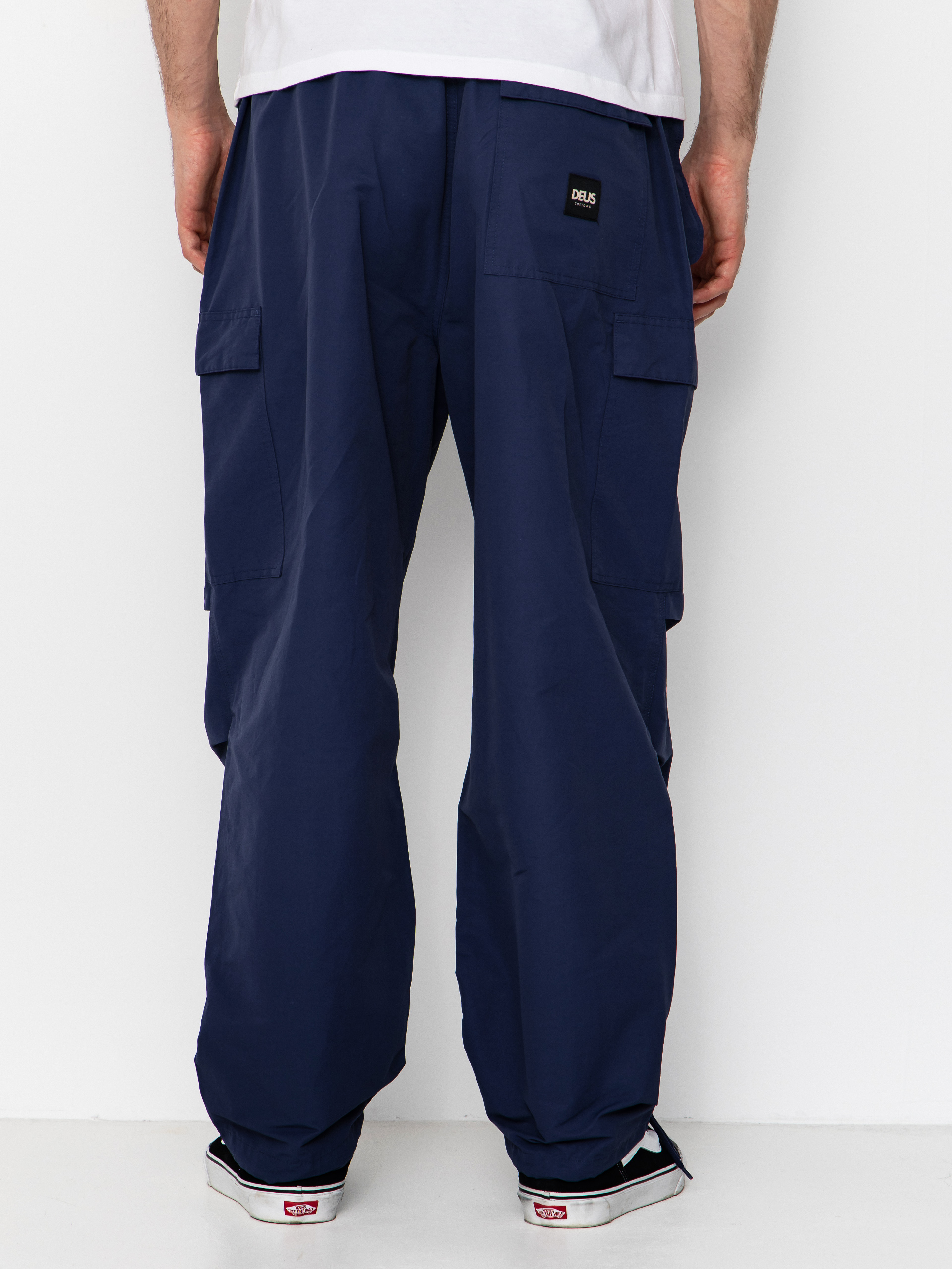 Pantaloni Deus Ex Machina Remi Cargo (mechanic blue)