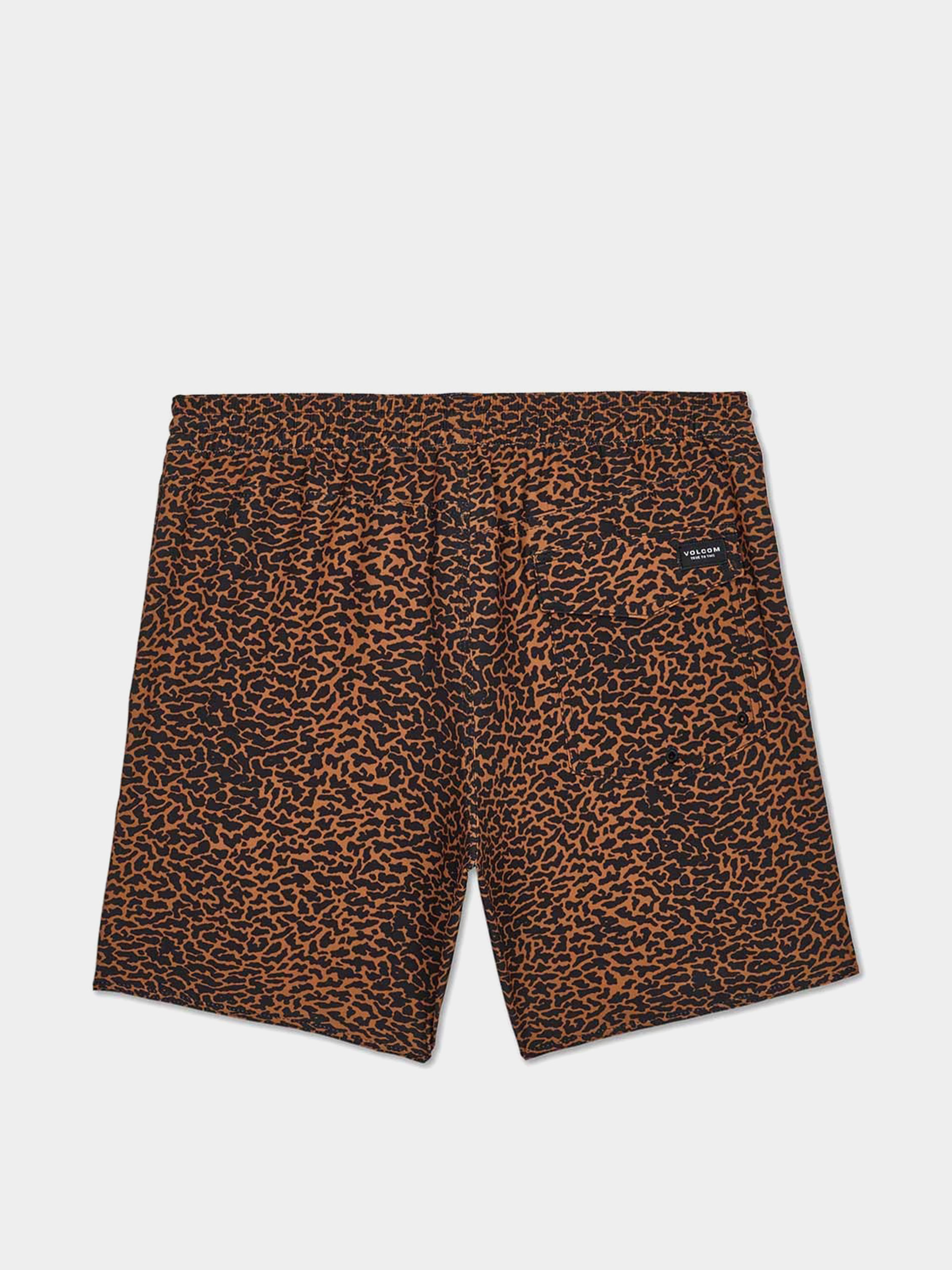 Pantaloni scurți Volcom Melange Trunk 17 (brown horn)