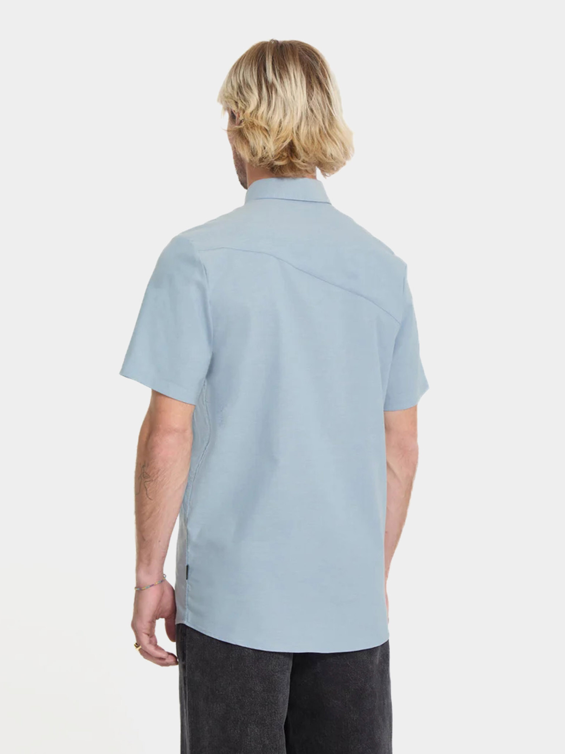 Cămașă Volcom Everett Oxford (wrecked indigo)